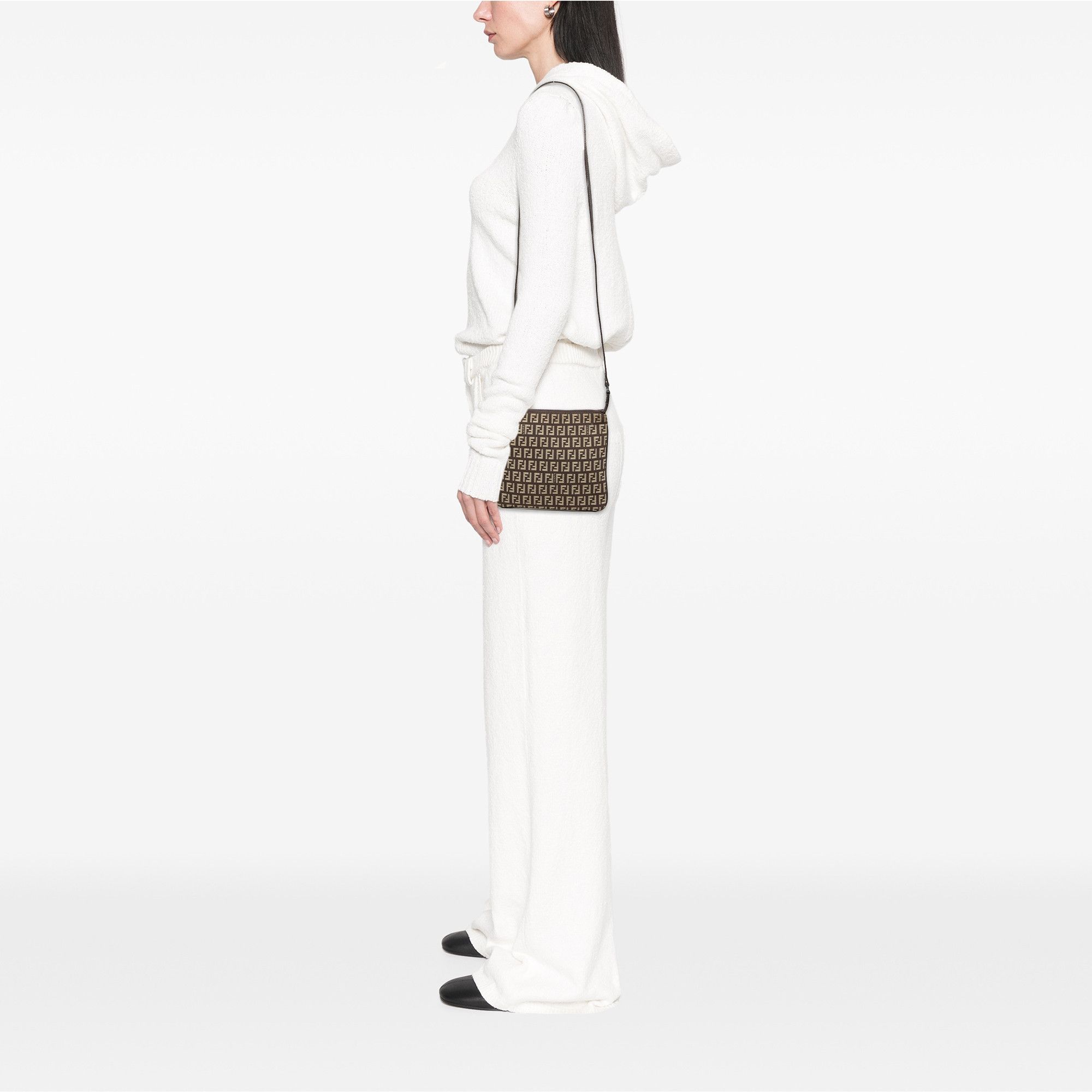 Fendi Fendi Zucchino Canvas Crossbody Size ONE SIZE - 8 Thumbnail
