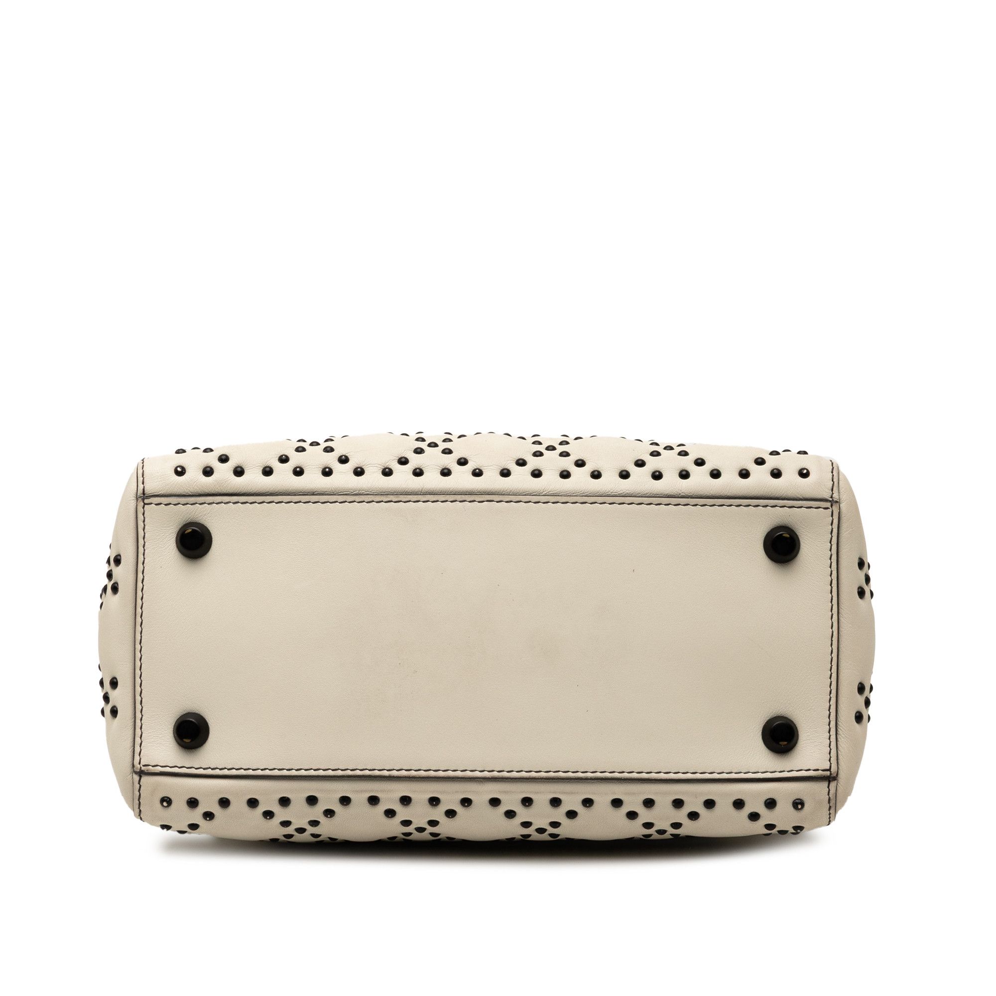 Dior Dior Medium Lambskin Cannage Studded Supple Lady Dior Size ONE SIZE - 3 Thumbnail