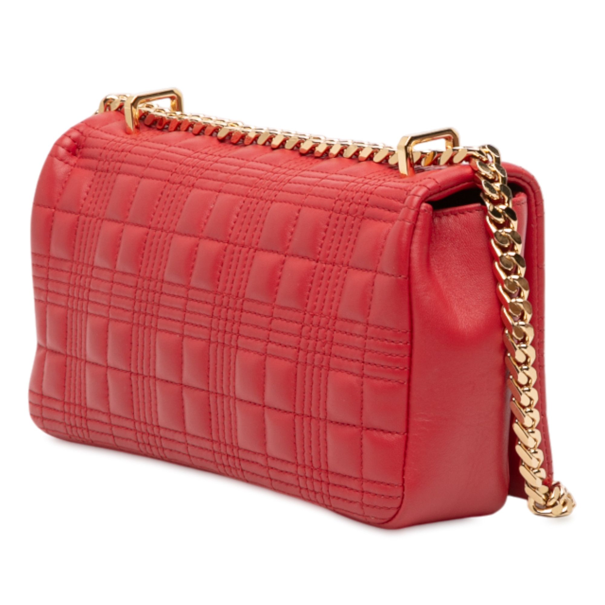Burberry Burberry Small Quilted Lambskin Lola Crossbody Size ONE SIZE - 2 Thumbnail