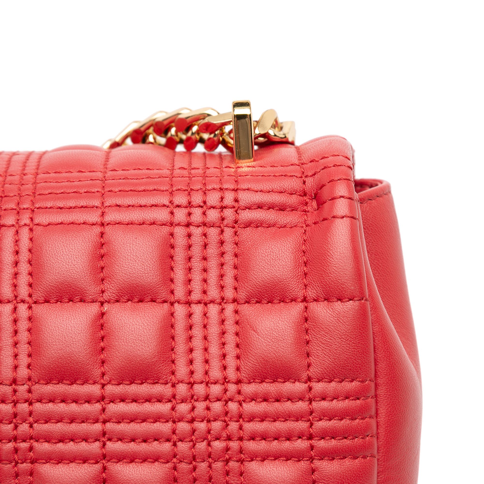 Burberry Burberry Small Quilted Lambskin Lola Crossbody Size ONE SIZE - 9 Thumbnail