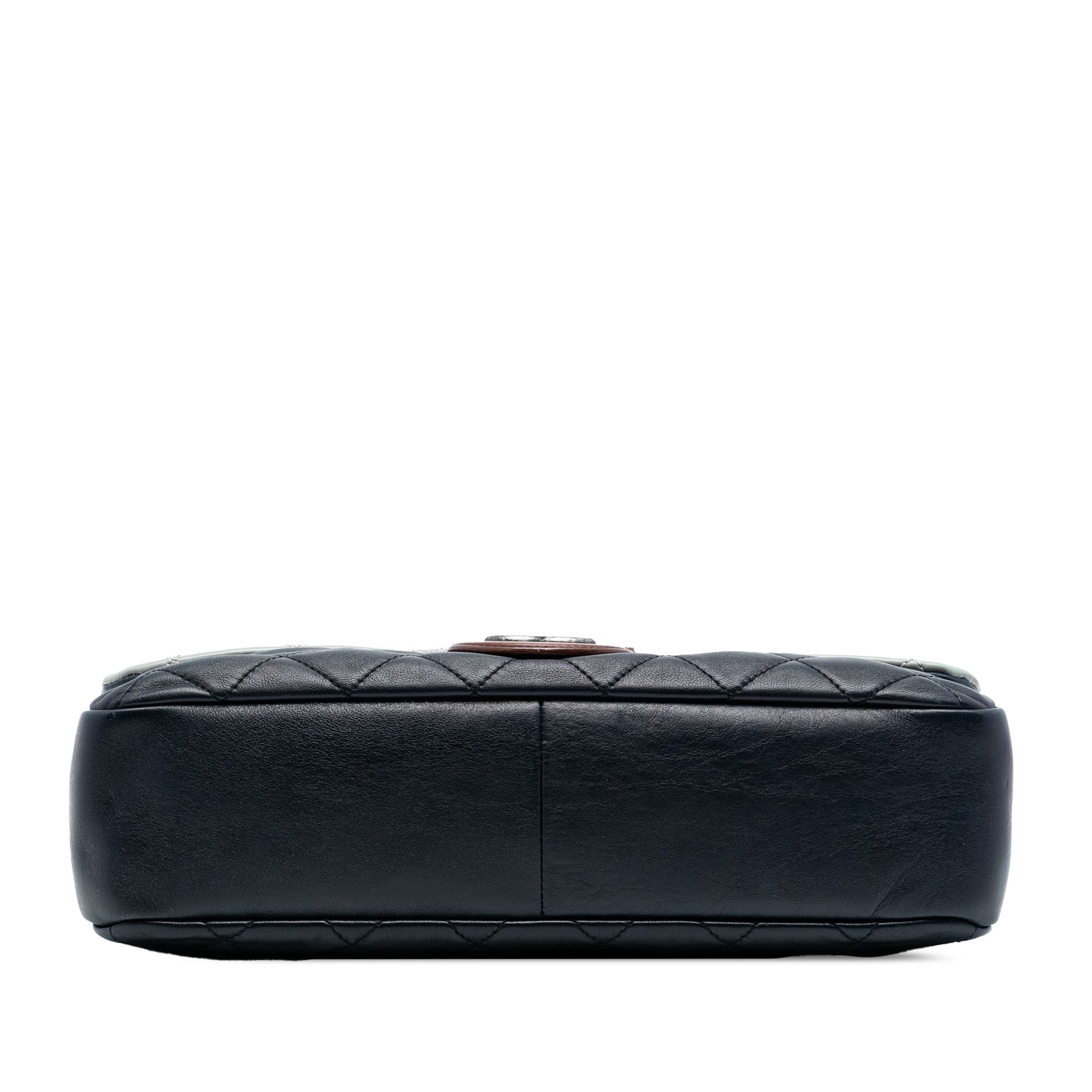 Chanel Chanel Large Tricolor Quilted Lambskin Country Chic Flap Size ONE SIZE - 3 Thumbnail