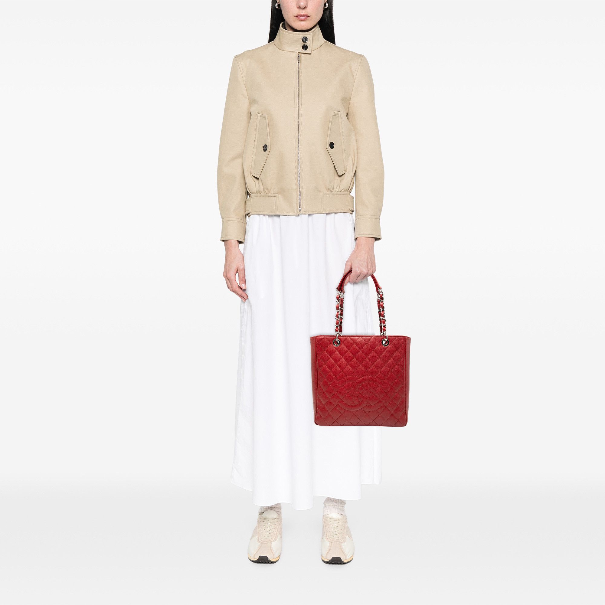 Chanel Chanel Caviar Vertical Grand Shopping Tote Size ONE SIZE - 7 Thumbnail