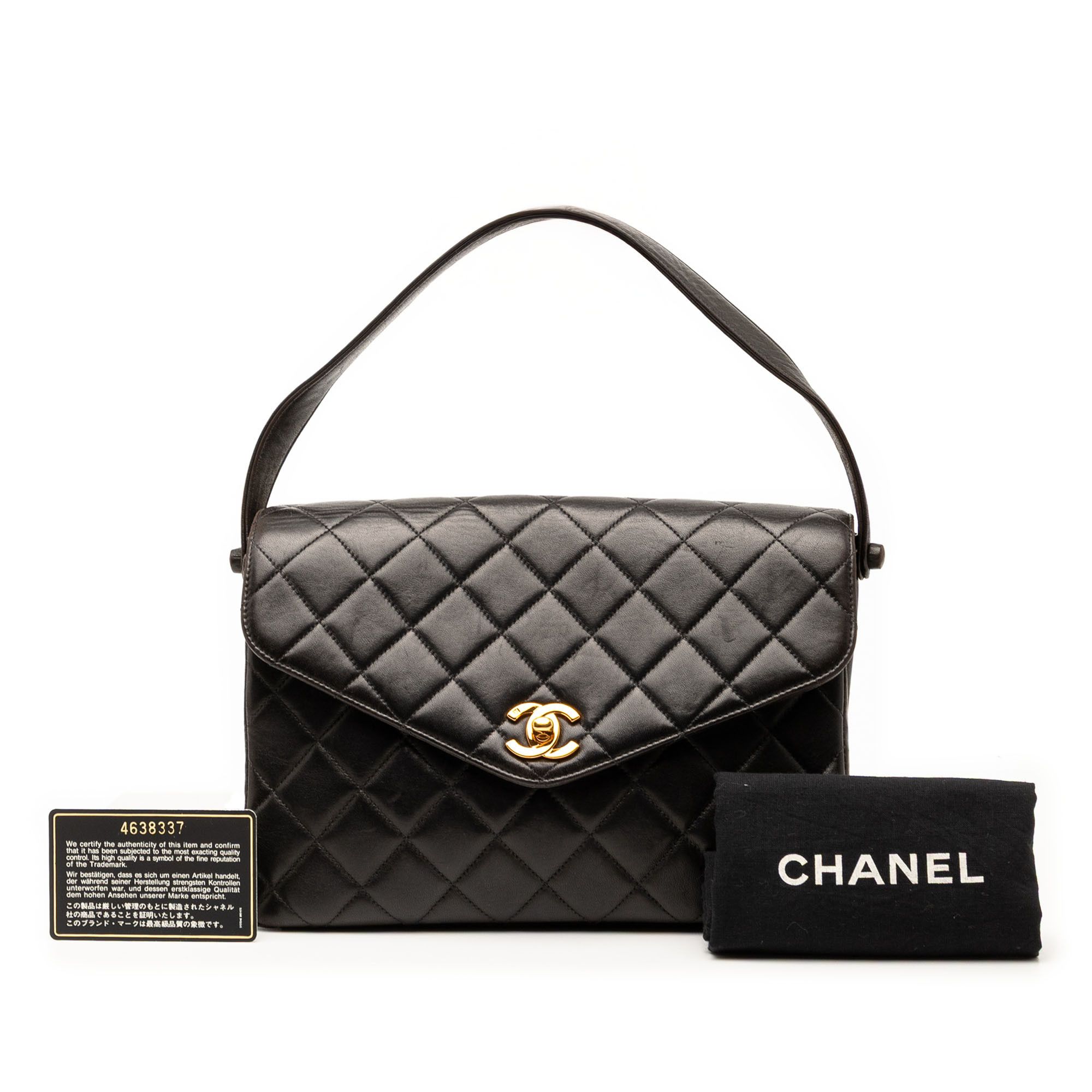 Chanel Chanel CC Quilted Lambskin Handbag Size ONE SIZE - 10 Thumbnail