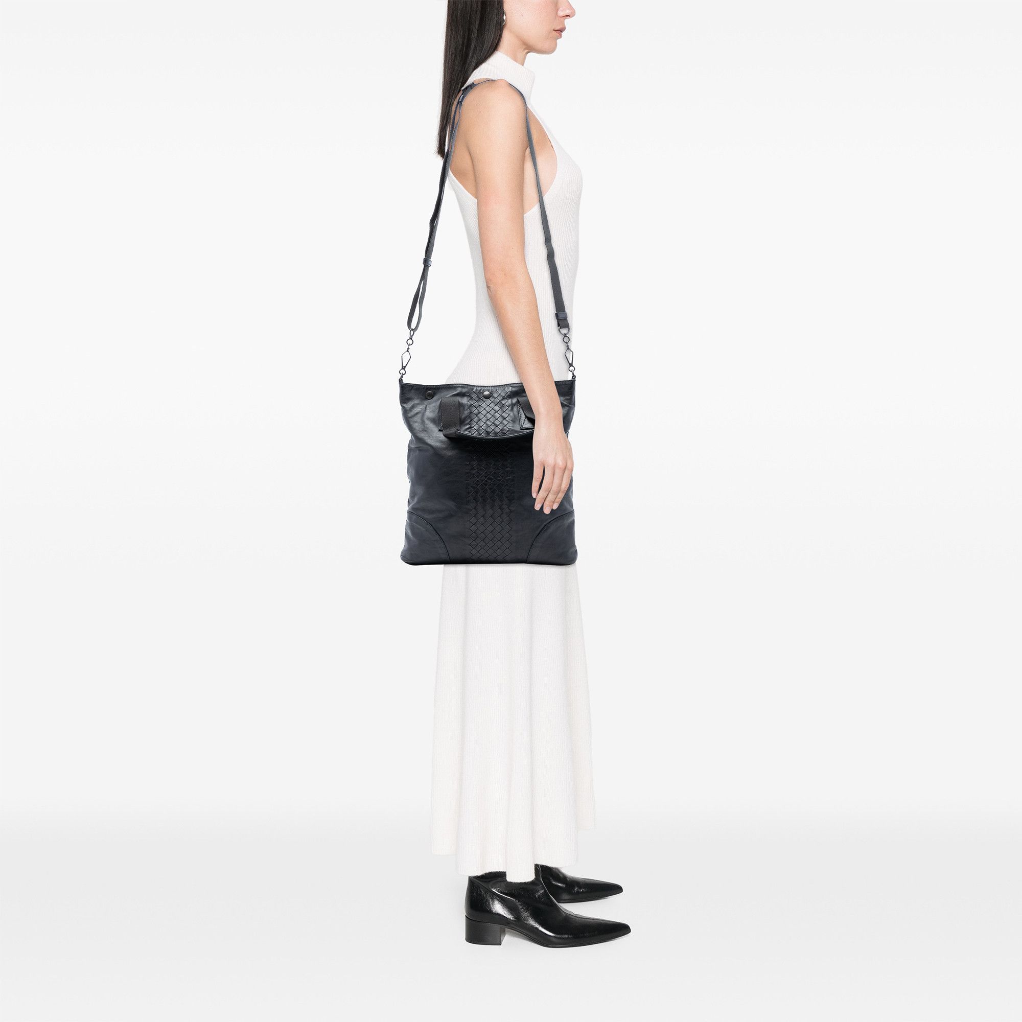 Bottega Veneta Bottega Veneta Intrecciato Trimmed Nappa Convertible Tote Size ONE SIZE - 7 Thumbnail