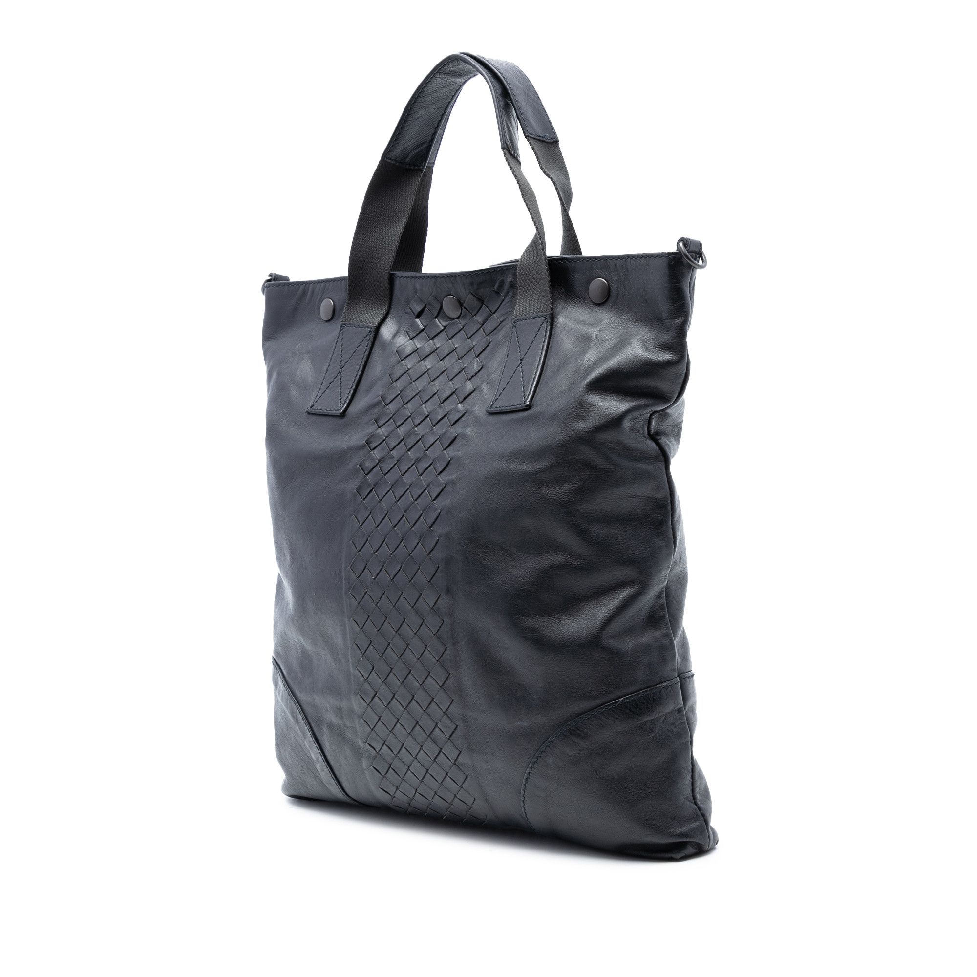 Bottega Veneta Bottega Veneta Intrecciato Trimmed Nappa Convertible Tote Size ONE SIZE - 2 Thumbnail