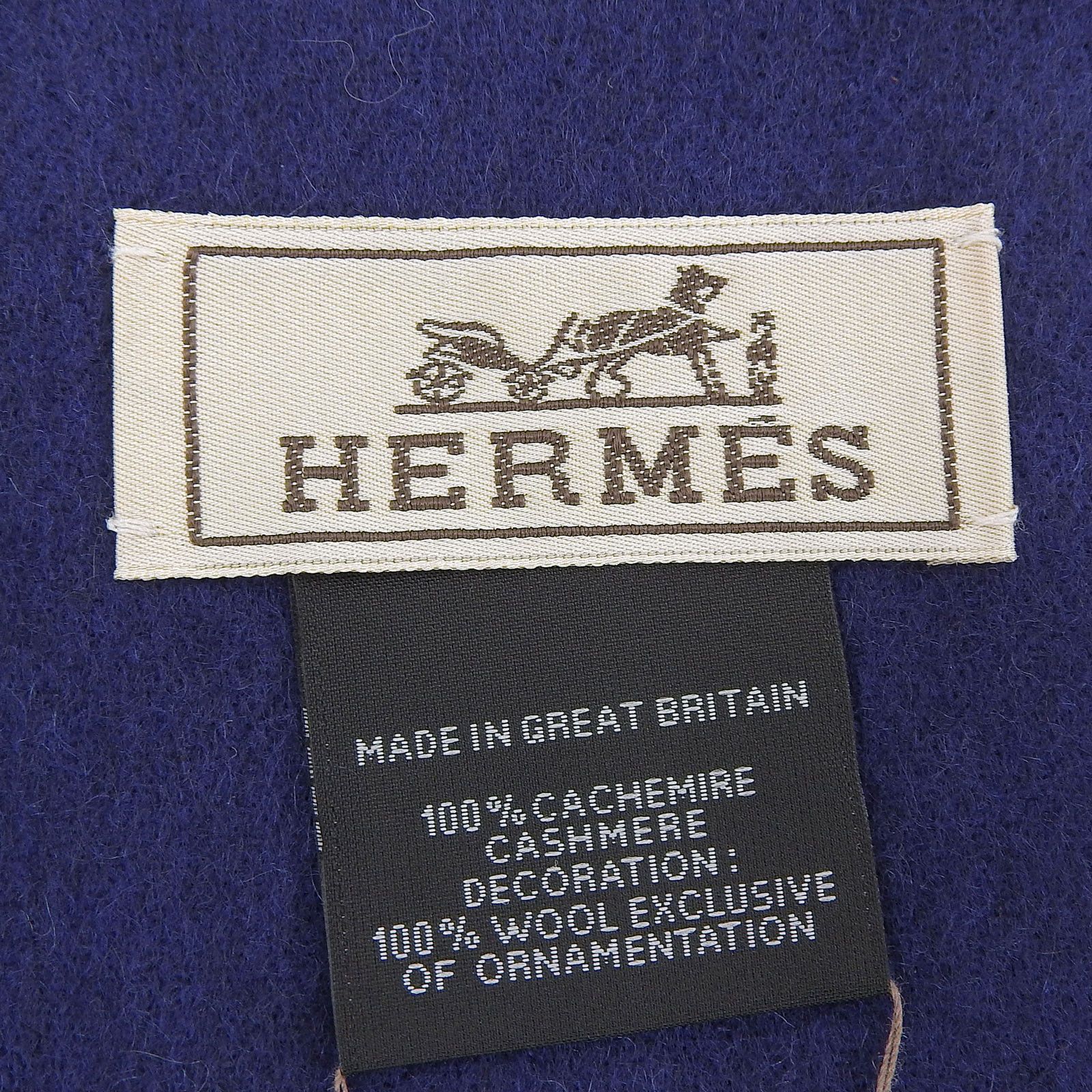 Hermes Hermes Hermès IMPRIME HERMES ODYSEE Cashmere Scarf Others Scarf DUTY FREE for USA Size ONE SIZE - 7 Thumbnail