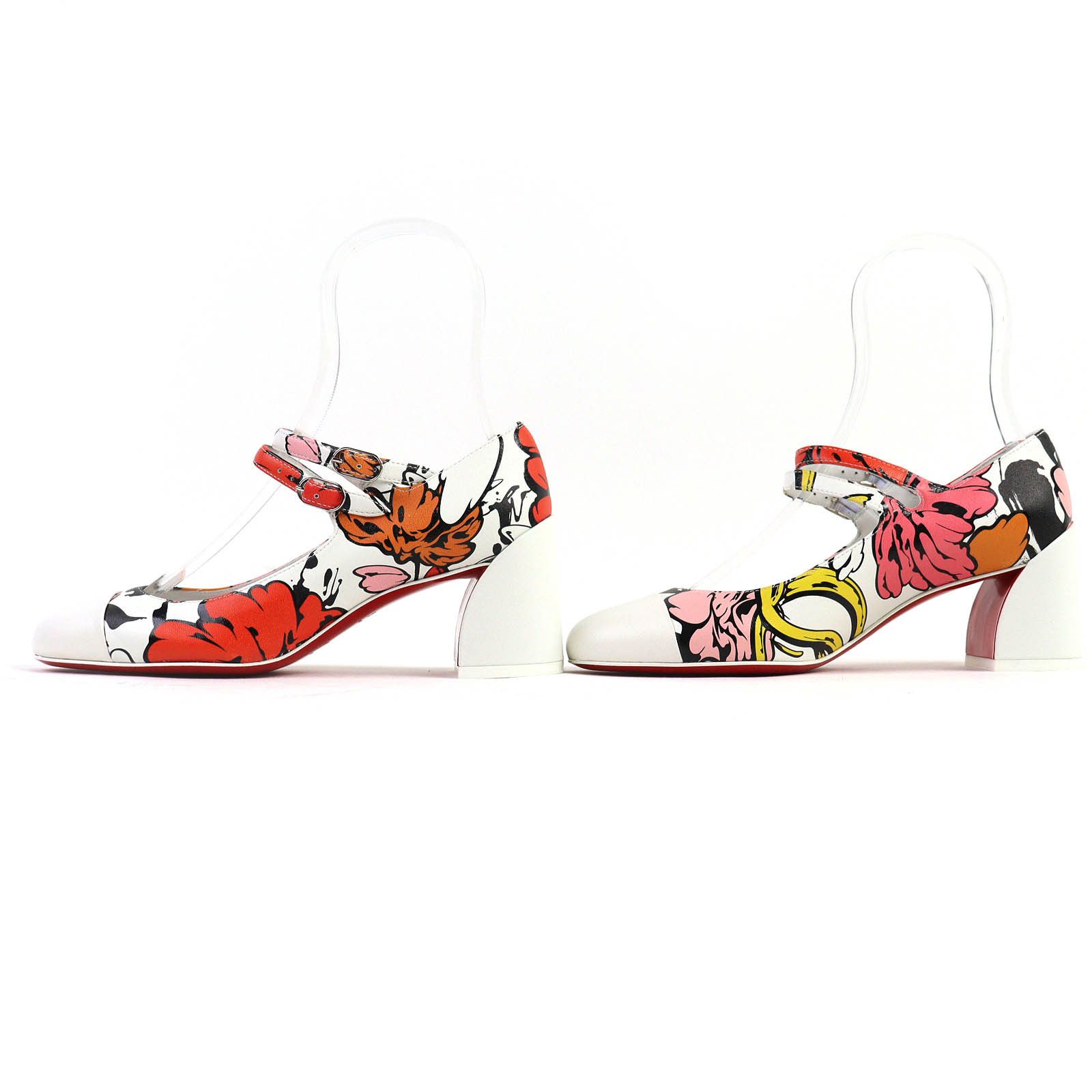Christian Louboutin Christian Louboutin Christian Louboutin SHUN SUDO Leather Pumps Leather Shoes DUTY FREE for USA Size ONE SIZE - 3 Thumbnail