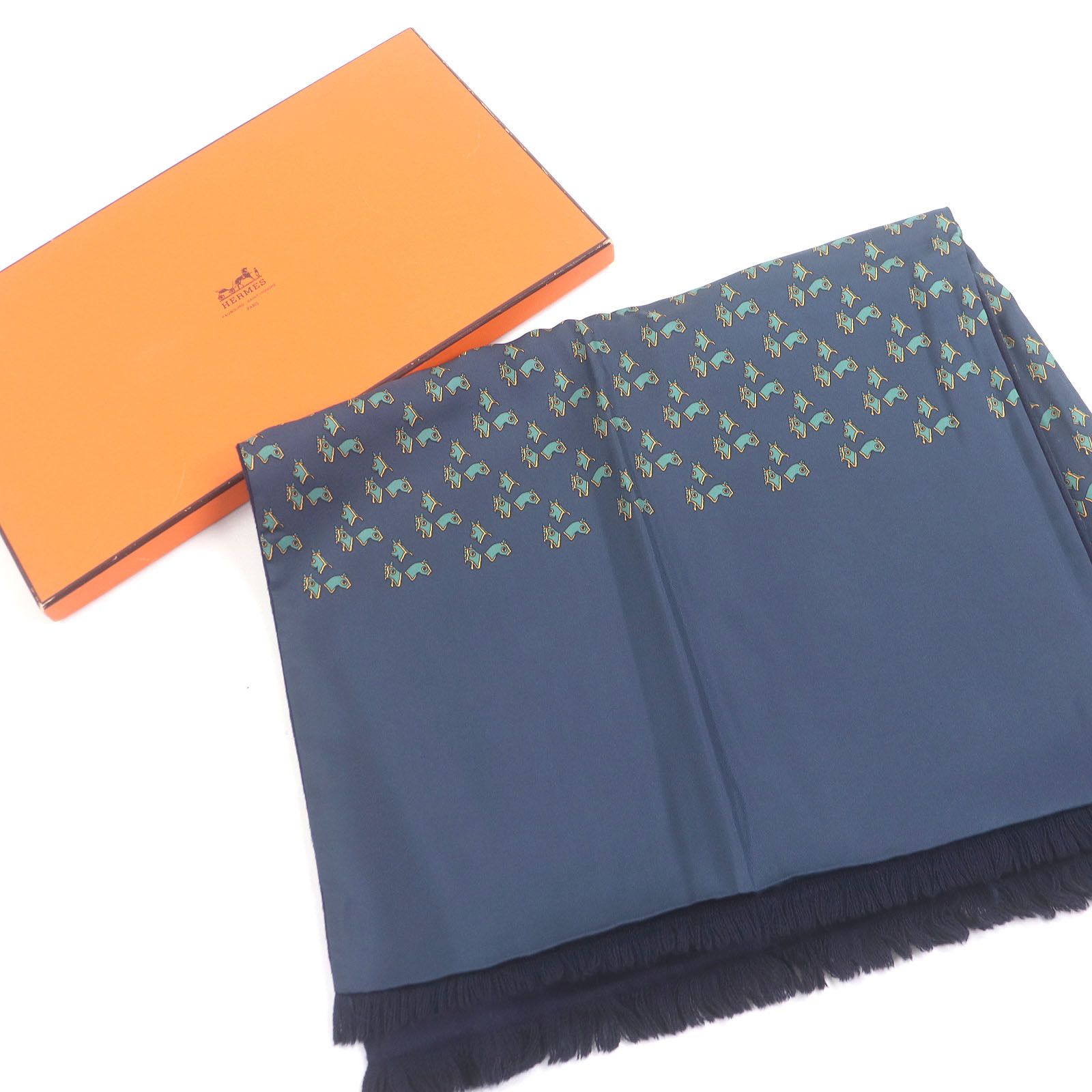 Hermes Hermes Hermès Horse harness Silk Scarf Others Scarf DUTY FREE for USA Size ONE SIZE - 2 Thumbnail