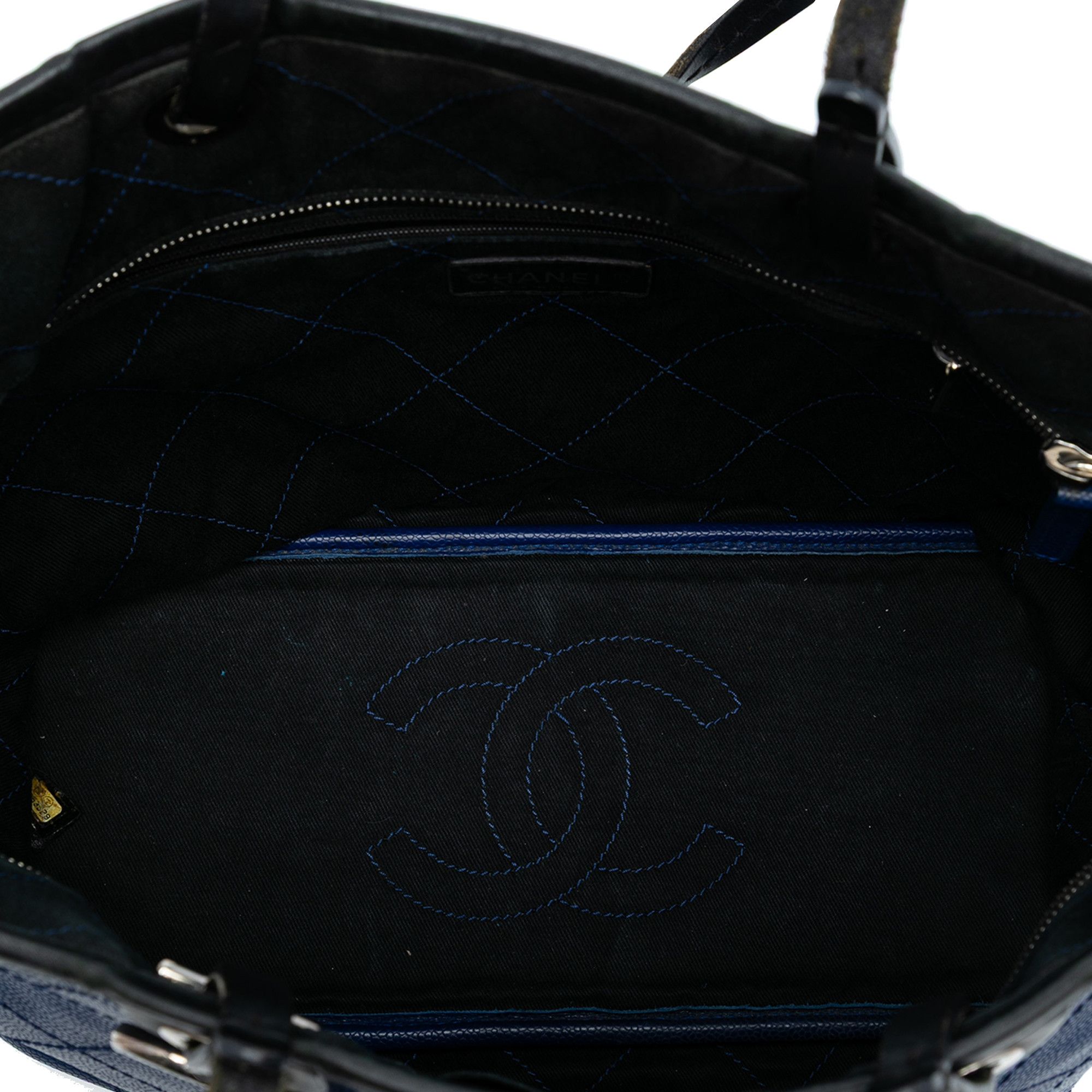 Chanel Chanel Quilted Caviar Shopping Fever Tote Size ONE SIZE - 4 Thumbnail