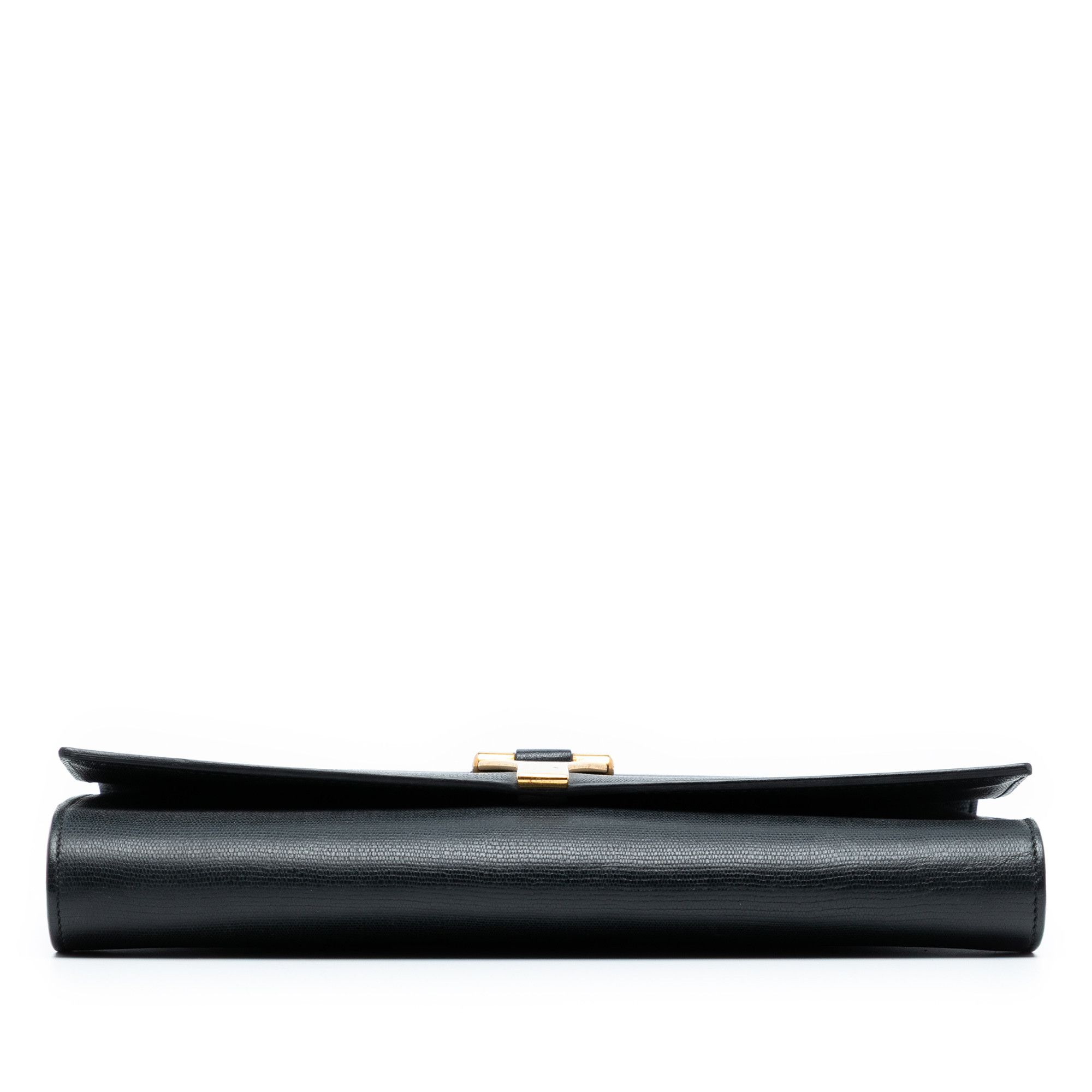 Yves Saint Laurent Yves Saint Laurent Textured Leather Chyc Ligne Clutch Size ONE SIZE - 3 Thumbnail