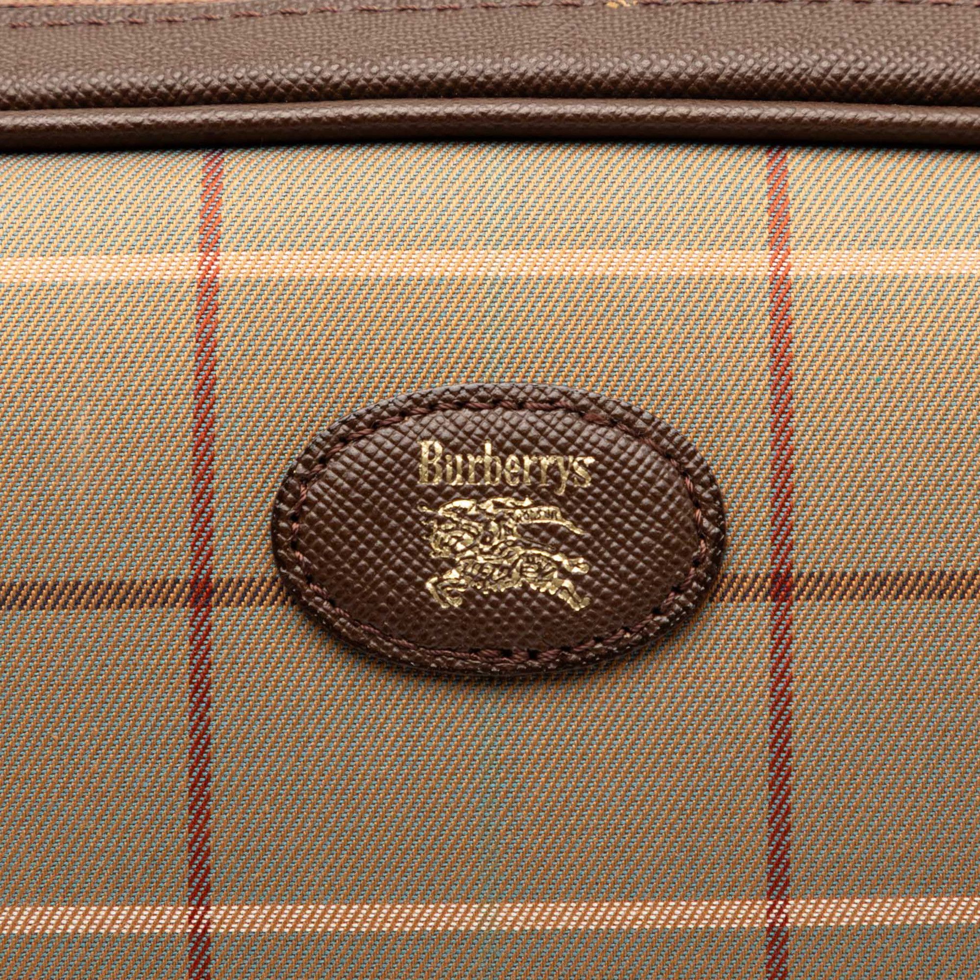 Burberry Burberry Vintage Check Canvas Clutch Size ONE SIZE - 5 Thumbnail
