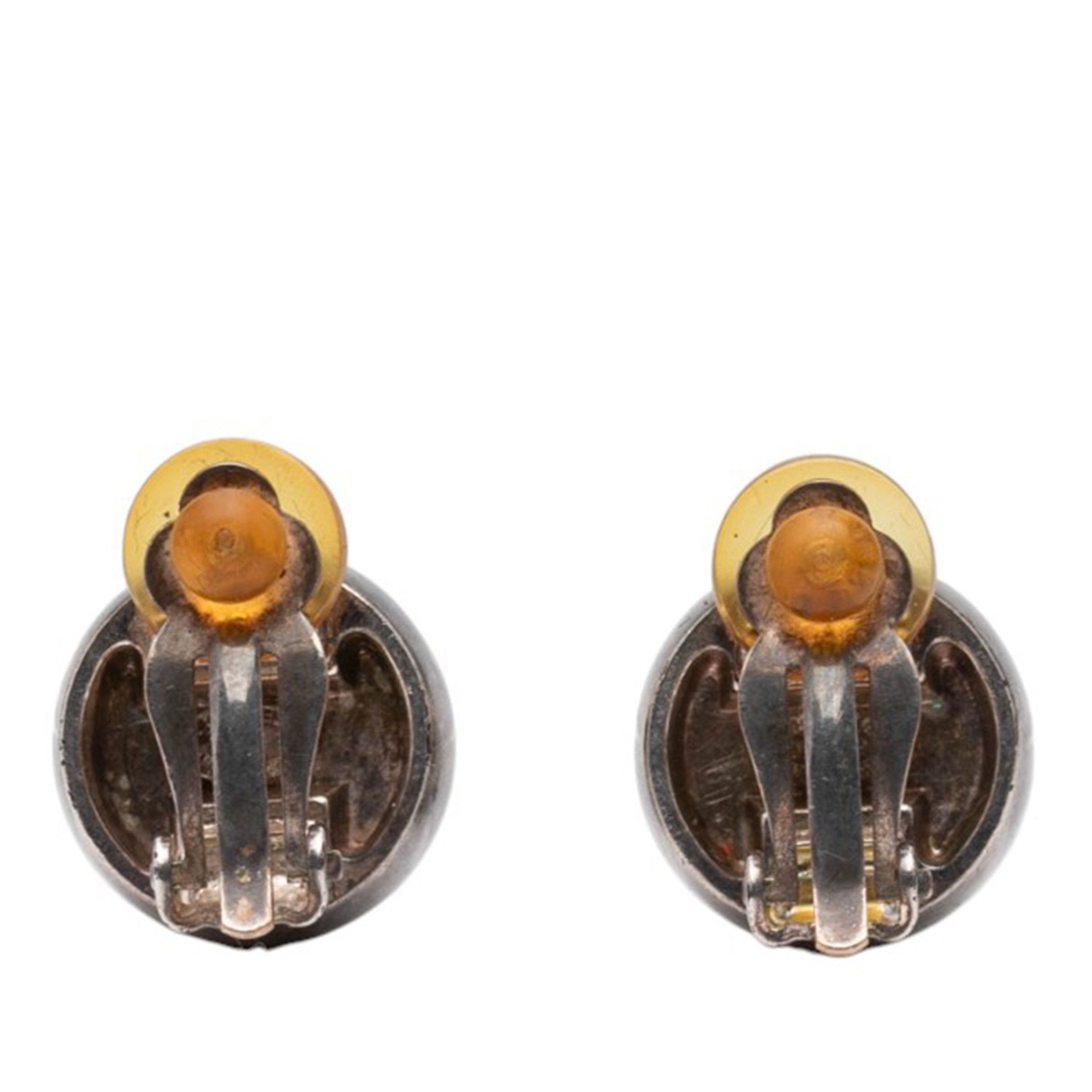 Chanel Chanel Silver Plated Logo Ball Clip On Earrings Size ONE SIZE - 2 Thumbnail