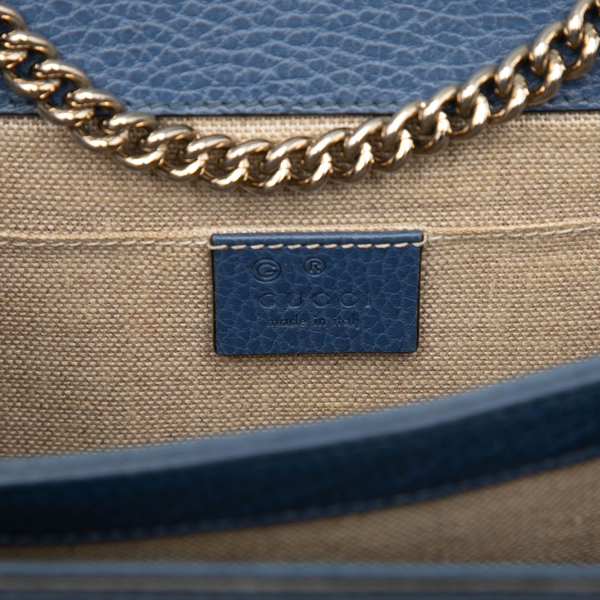 Gucci Gucci Small Dollar Calfskin Interlocking G Crossbody Size ONE SIZE - 5 Thumbnail