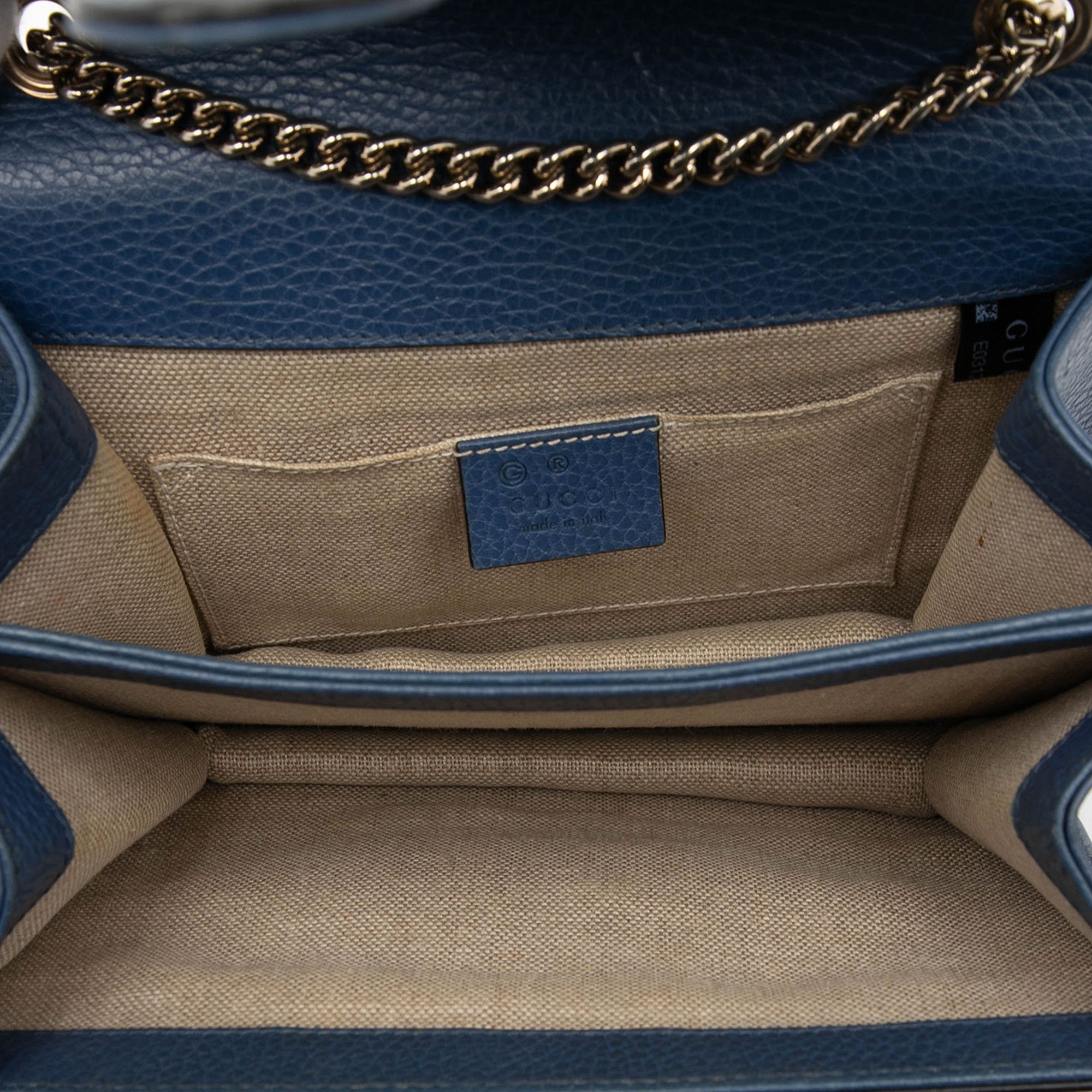 Gucci Gucci Small Dollar Calfskin Interlocking G Crossbody Size ONE SIZE - 4 Thumbnail