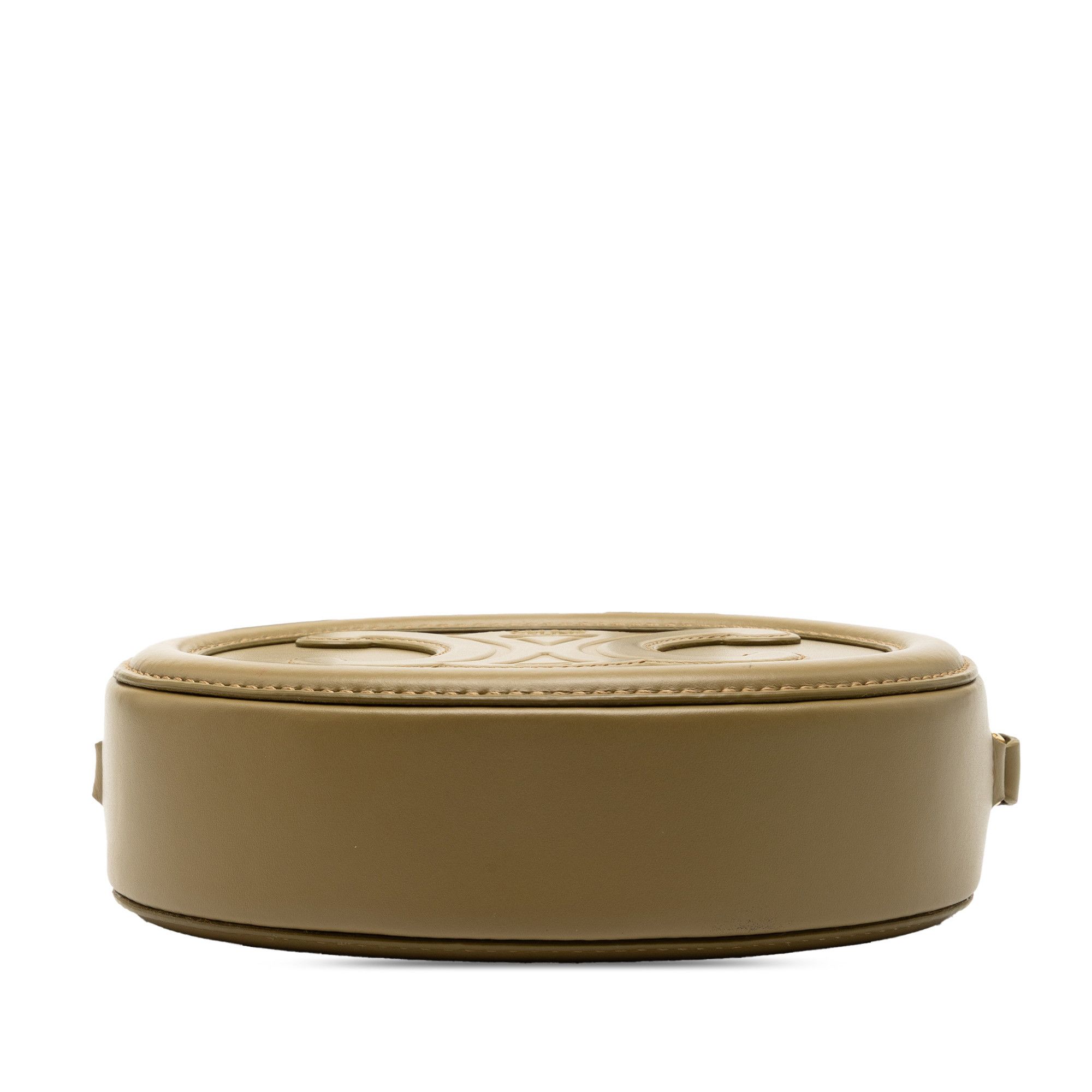 Celine Celine Small Calfskin Cuir Triomphe Oval Crossbody Size ONE SIZE - 3 Thumbnail