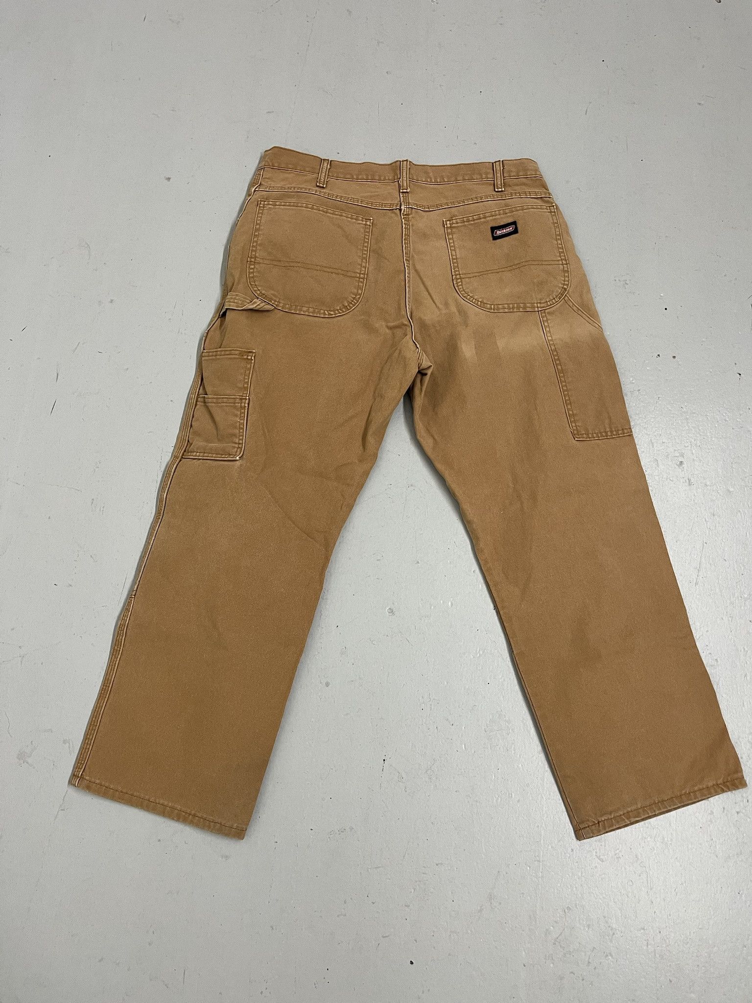 Carhartt × Dickies × Vintage Vintage 90s Dickies Double Front Workwear Pants Size 37 Size US 37 - 2 Thumbnail