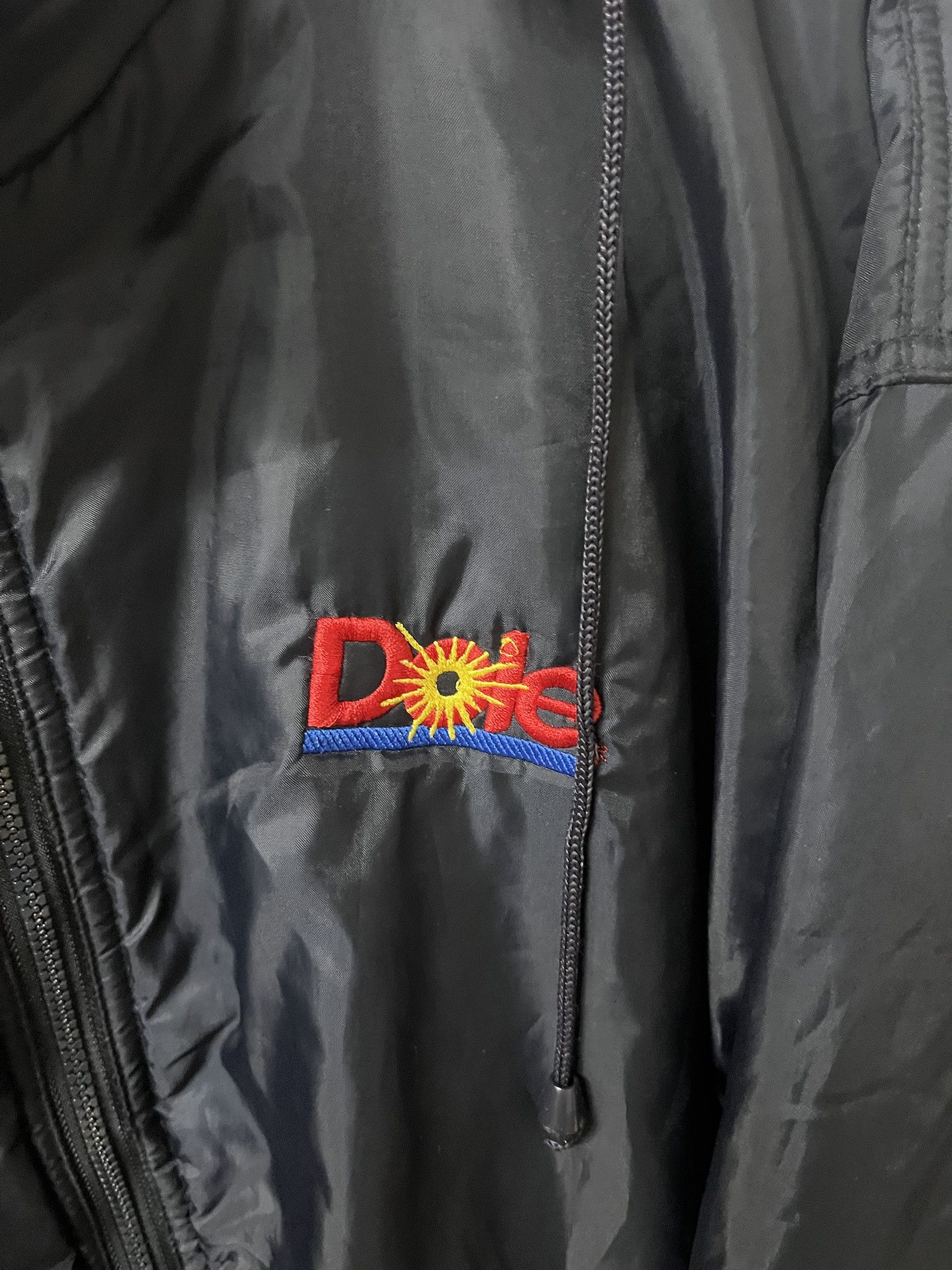 Vintage Vintage 2000s Dole Produce Fleece Lined Satin jacket Size XXL Size US XXL / EU 58 / 5 - 2 Thumbnail