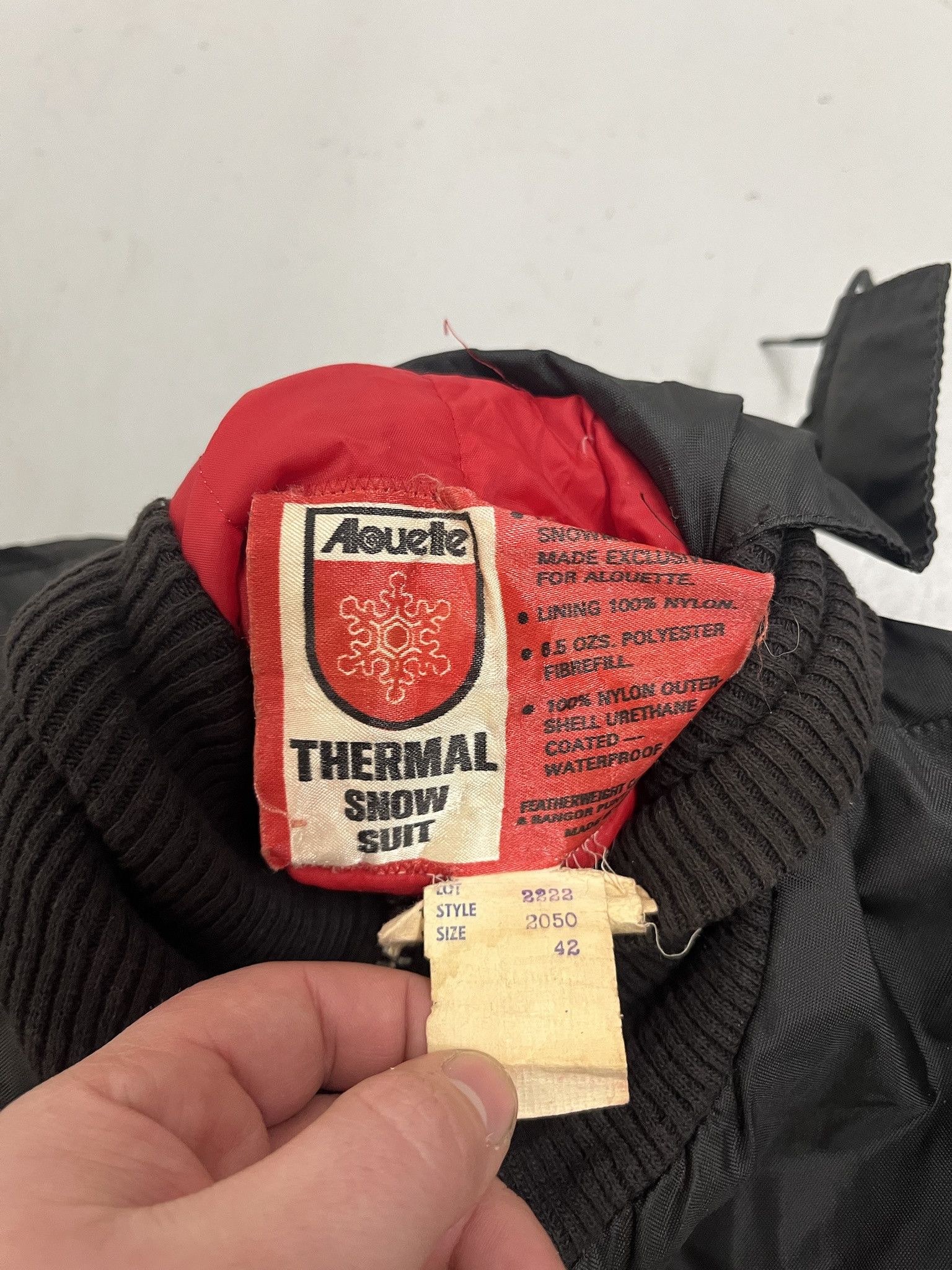 Vintage Vintage 1980s Snow Suit Sex on a Snowmobile Embroider Padded Coverall Size S Size US S / EU 44-46 / 1 - 4 Thumbnail