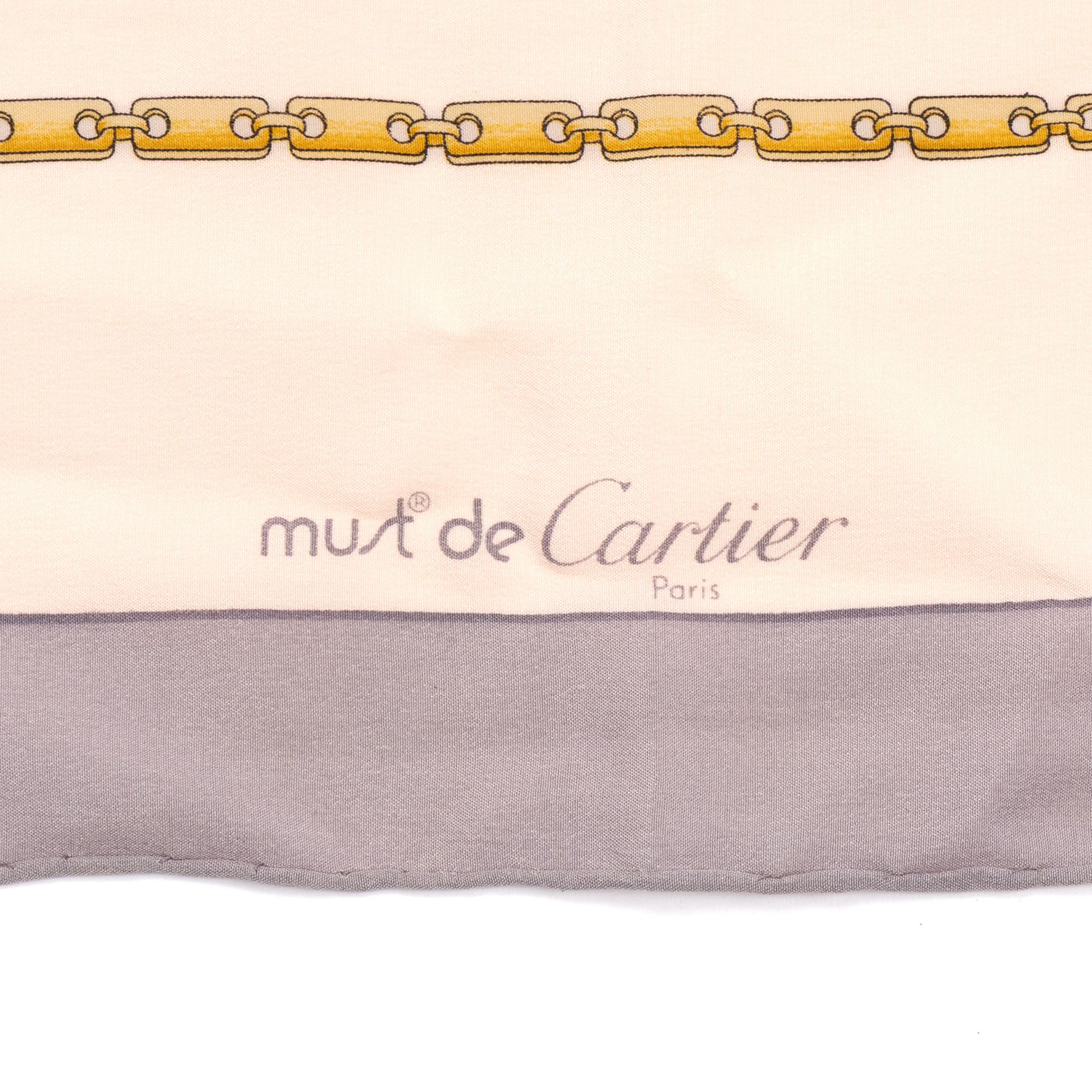 Cartier Must de Cartier Scarf Size ONE SIZE - 3 Thumbnail