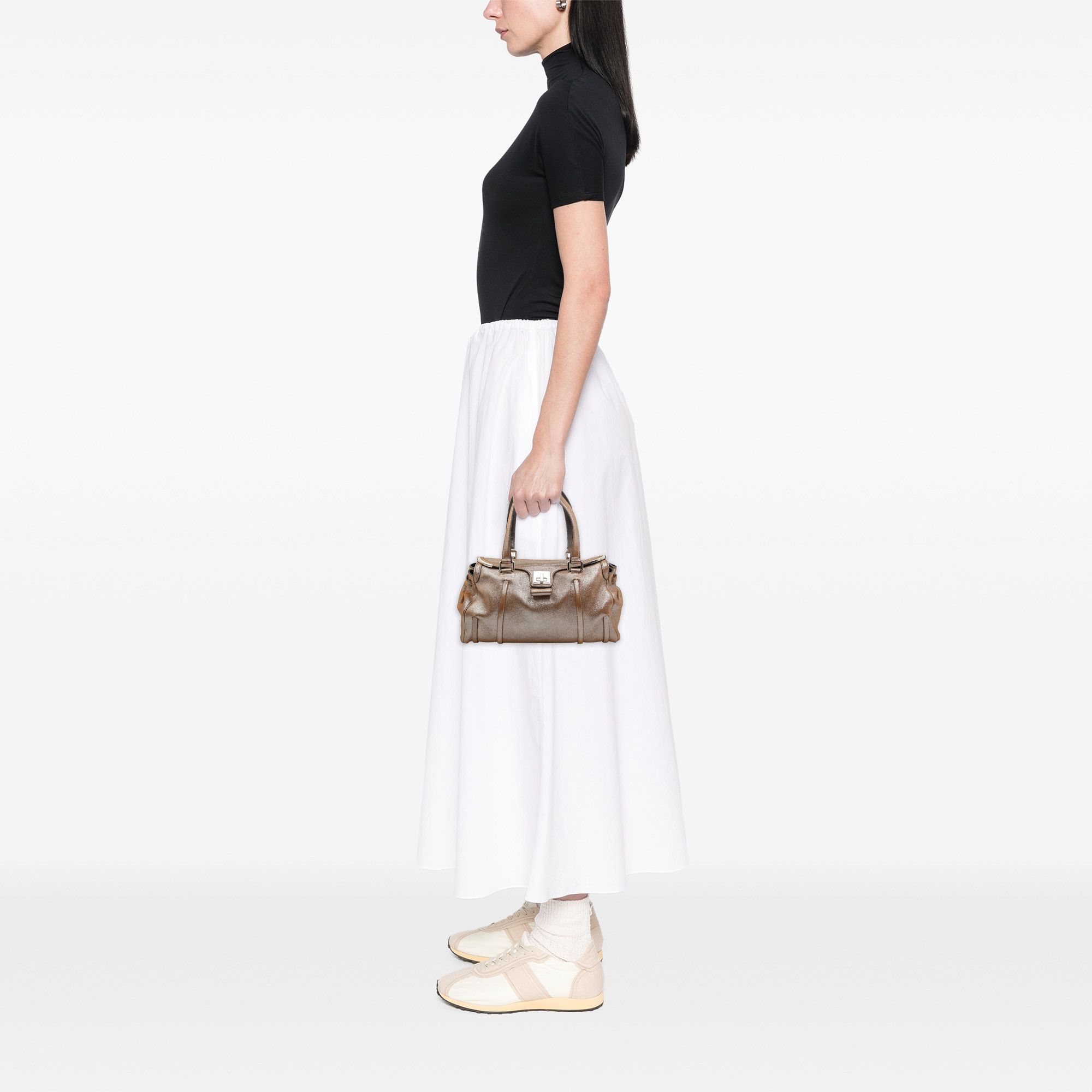 Celine Celine Shimmer Leather Front Flap Shoulder Bag Size ONE SIZE - 7 Thumbnail