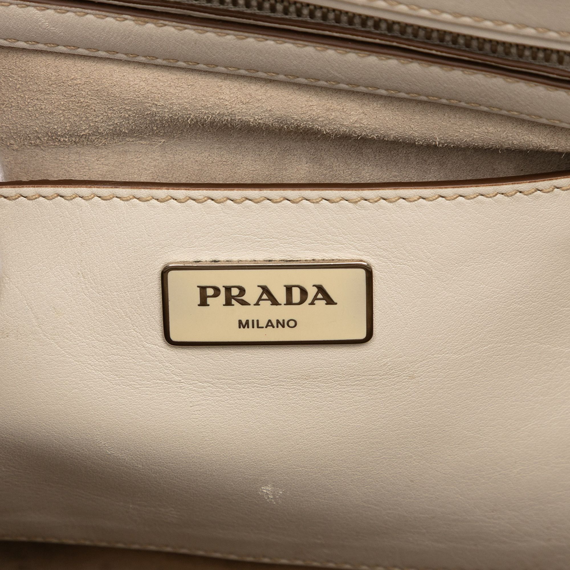 Prada Prada City Calf Stitched Twin Pocket Satchel Size ONE SIZE - 5 Thumbnail