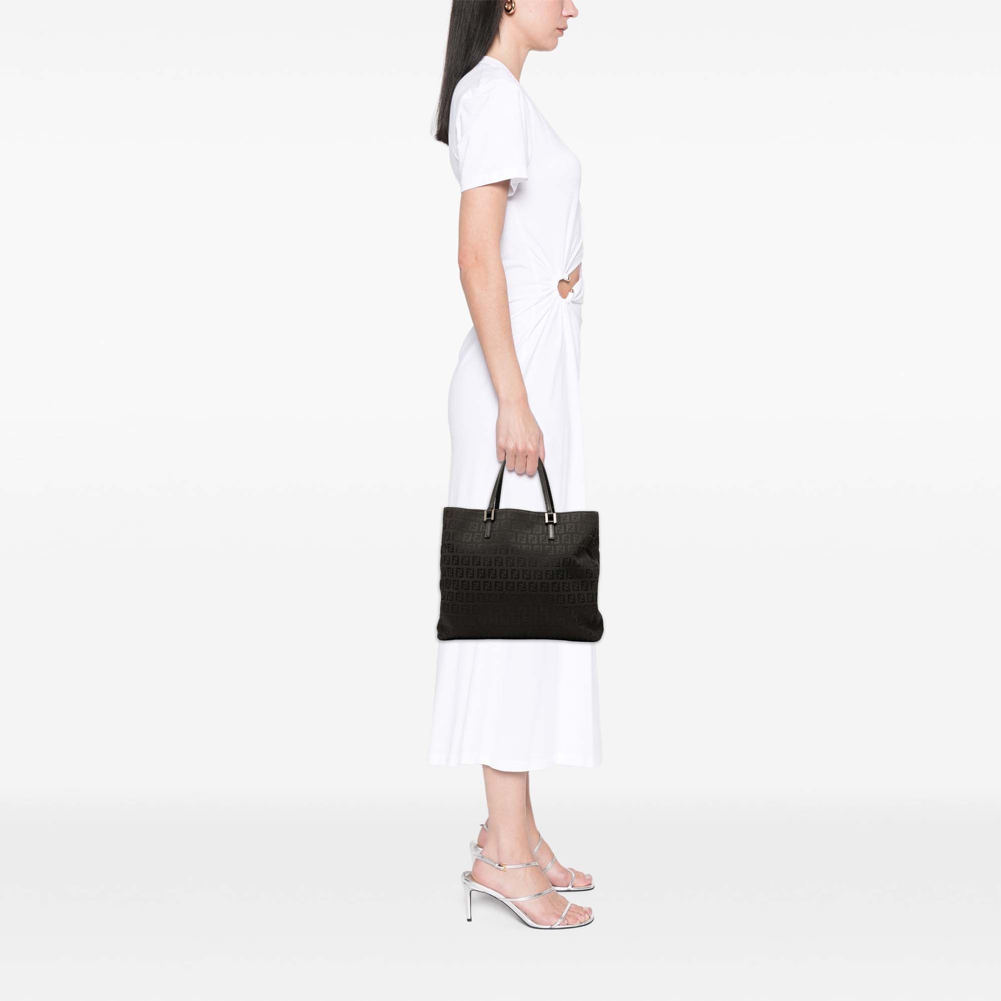 Fendi Fendi Zucchino Canvas Tote Size ONE SIZE - 7 Thumbnail