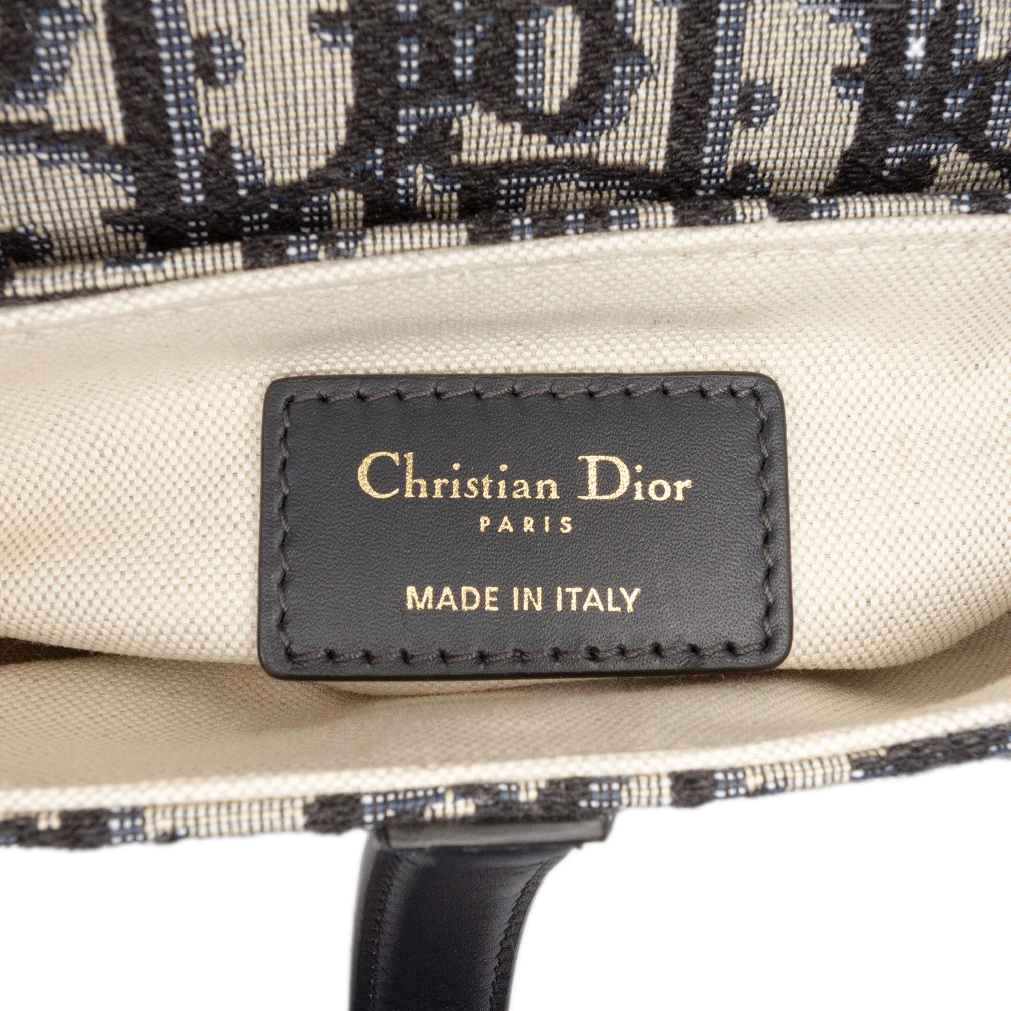 Dior Dior Mini Oblique Canvas Saddle Bag Size ONE SIZE - 5 Thumbnail