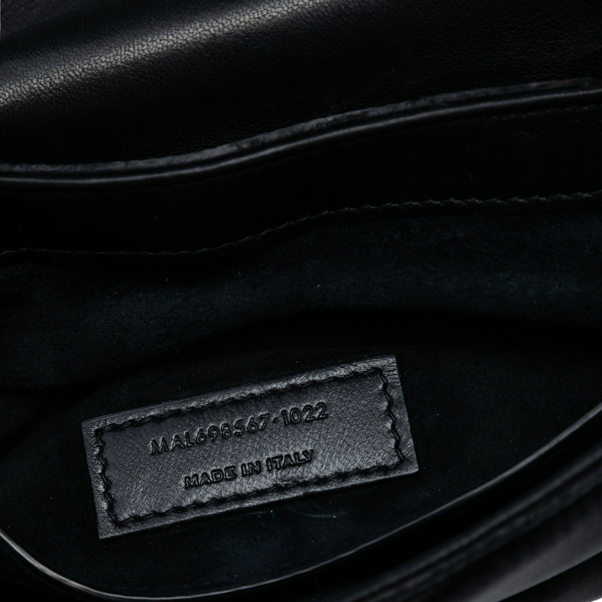 Yves Saint Laurent Yves Saint Laurent Quilted Satin Le 57 Shoulder Bag Size ONE SIZE - 6 Thumbnail