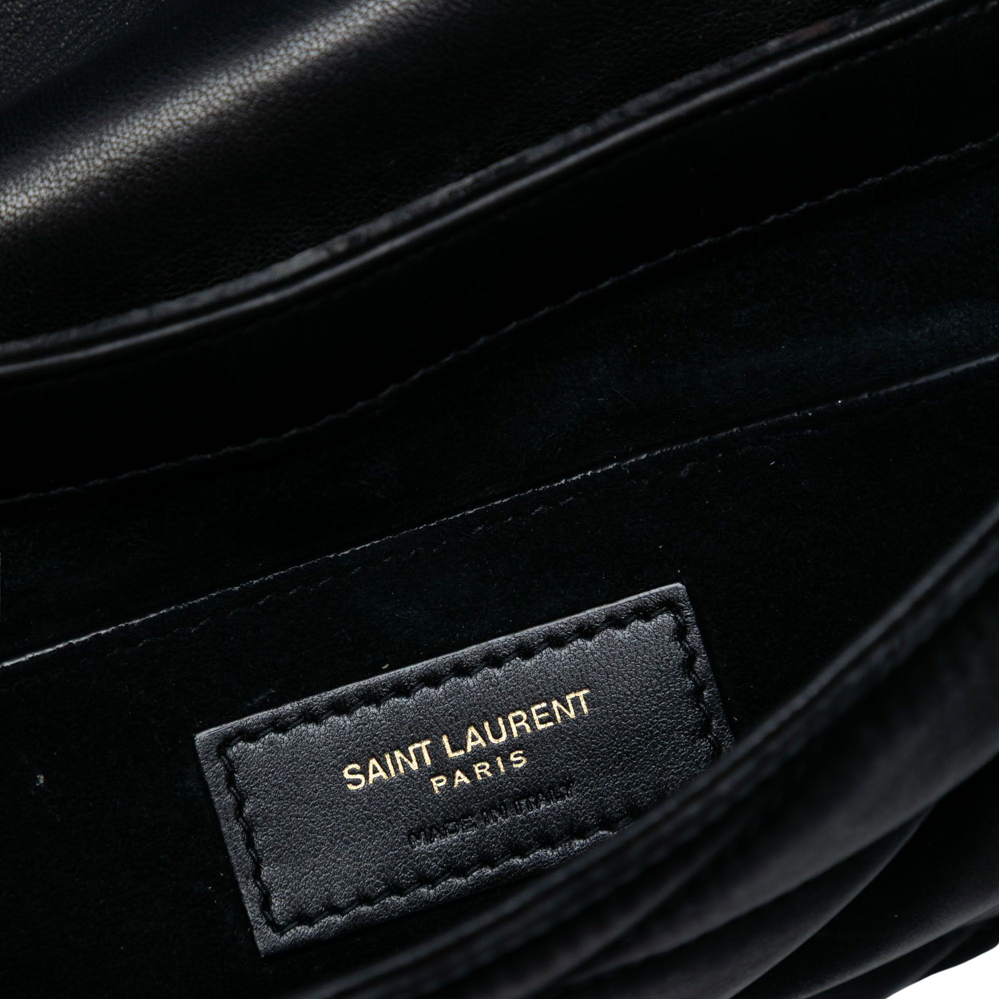 Yves Saint Laurent Yves Saint Laurent Quilted Satin Le 57 Shoulder Bag Size ONE SIZE - 5 Thumbnail