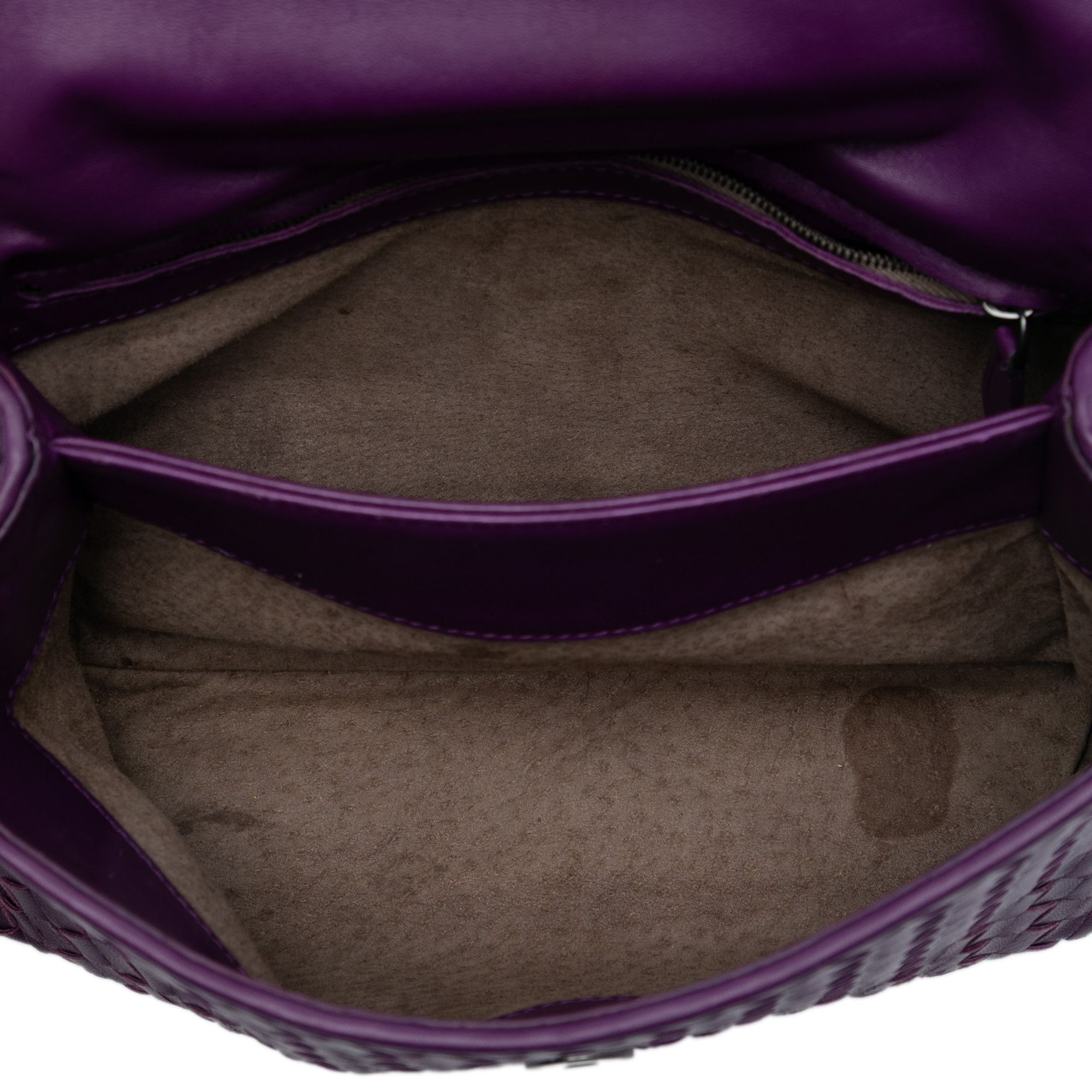 Bottega Veneta Bottega Veneta Small Nappa Intrecciato Olimpia Shoulder Bag Size ONE SIZE - 4 Thumbnail