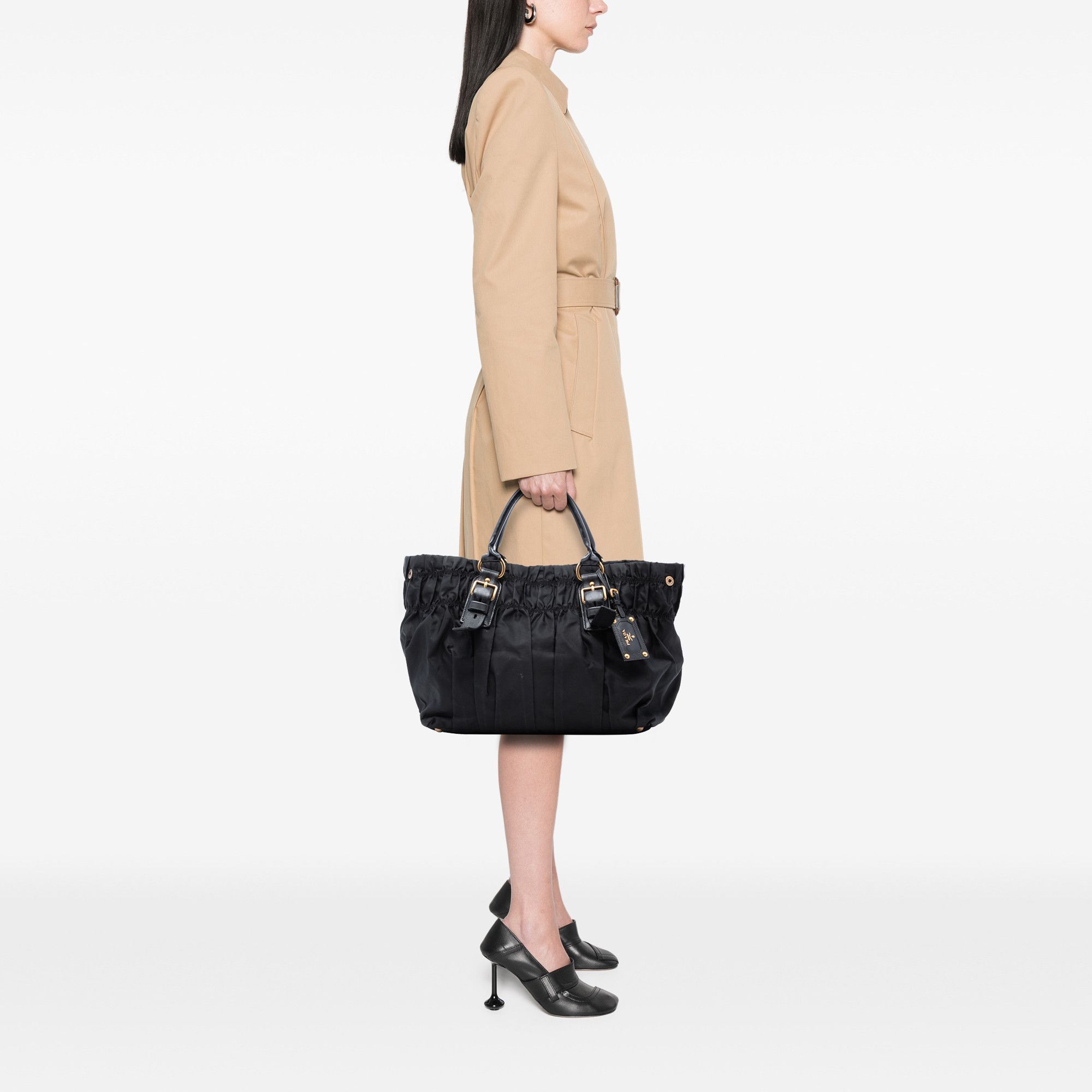 Prada Prada Tessuto Gaufre Tote Size ONE SIZE - 6 Thumbnail