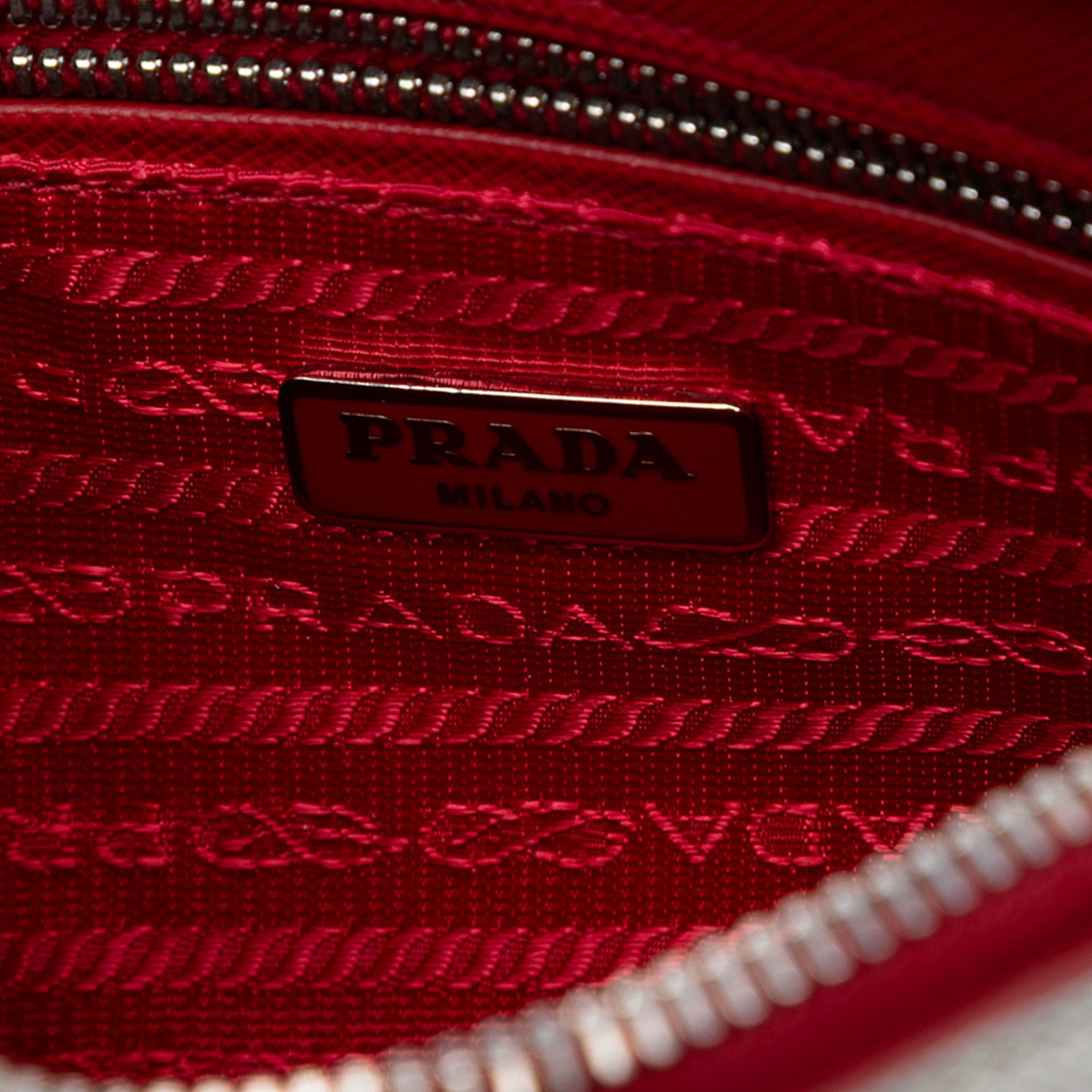 Prada Prada Bicolor Saffiano Lux Crossbody Size ONE SIZE - 5 Thumbnail