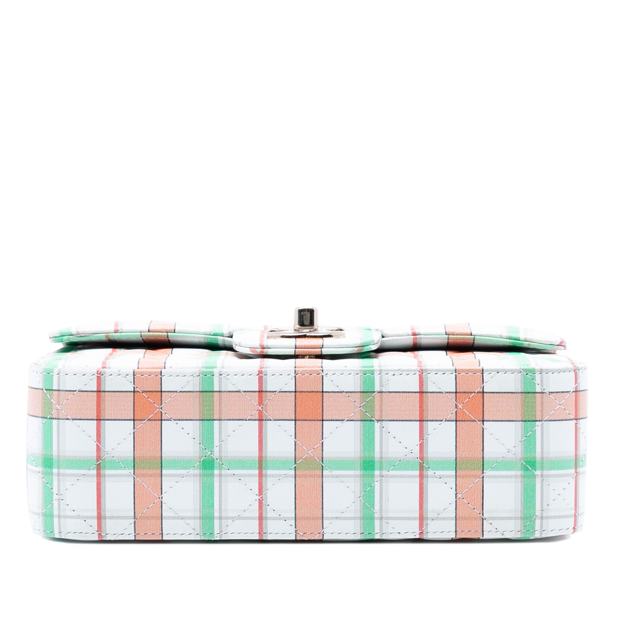 Chanel Chanel Mini Rectangular Classic Plaid Printed Calfskin Single Flap Size ONE SIZE - 3 Thumbnail