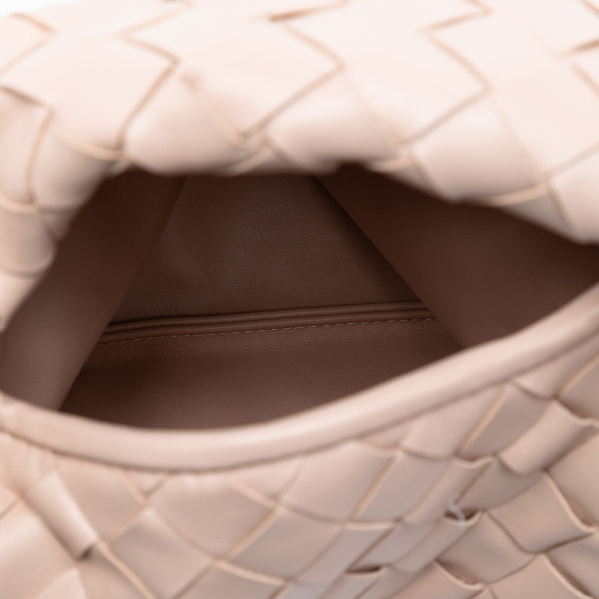 Bottega Veneta Bottega Veneta Mini Calfskin Intrecciato Hop Satchel Size ONE SIZE - 4 Thumbnail