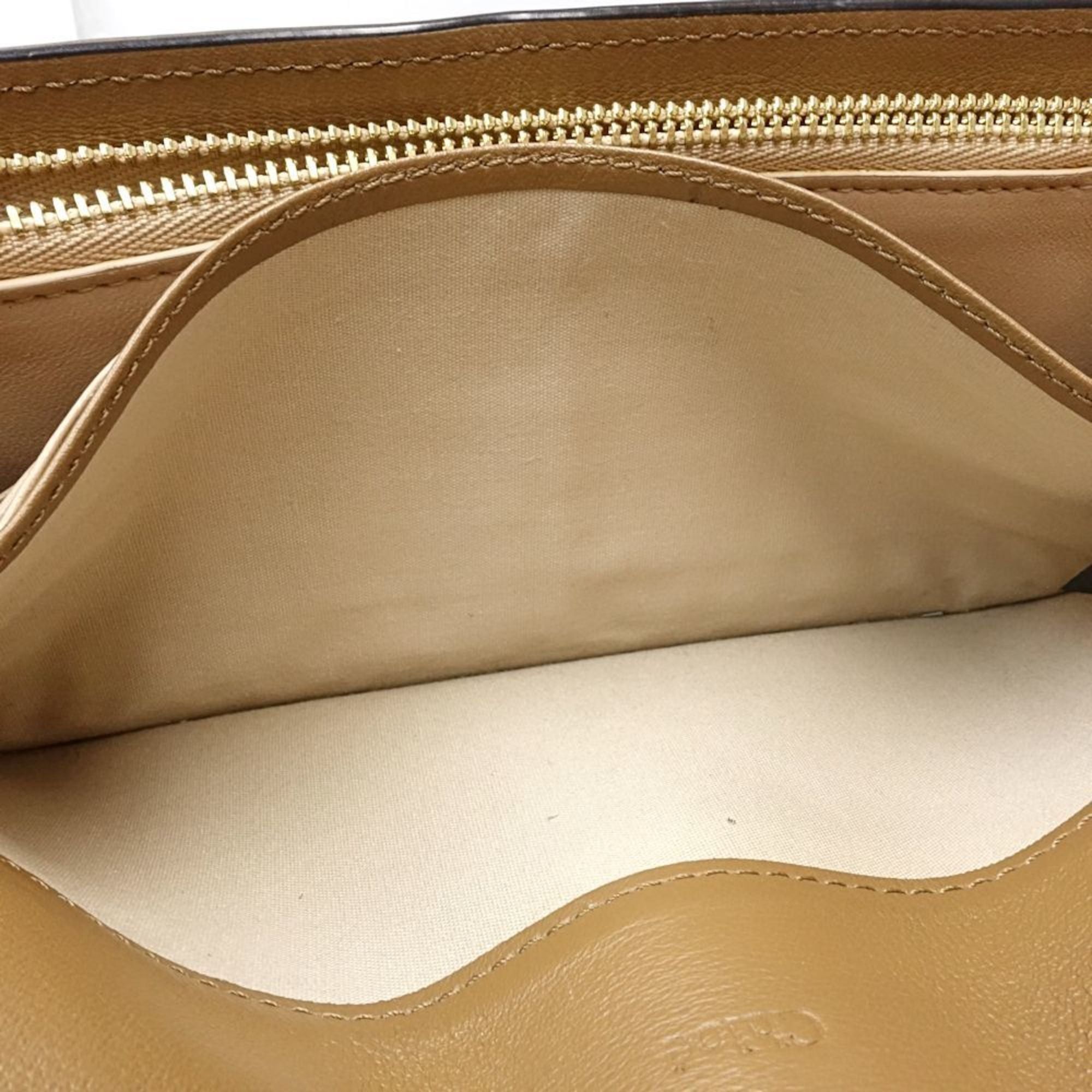 Chloe Chloé Chloe Alphabet Long Wallet 4SH0819 Leather Merlic Gold Women's 181692 Size ONE SIZE - 8 Thumbnail