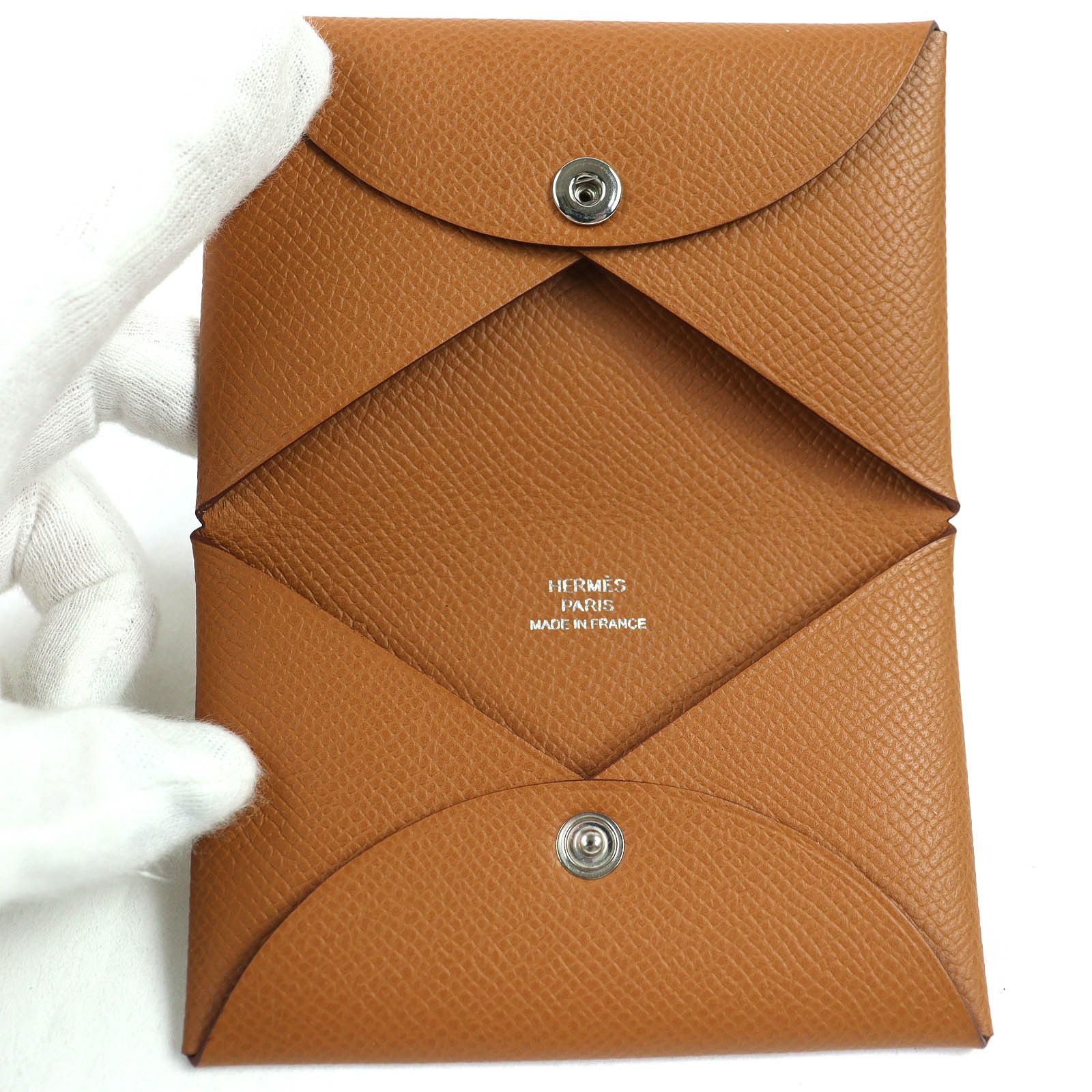 Hermes Hermes Hermès Bearn Epsom Trifold Wallet Leather Short Wallet Stamp W (2024) DUTY FREE for USA Size ONE SIZE - 6 Thumbnail