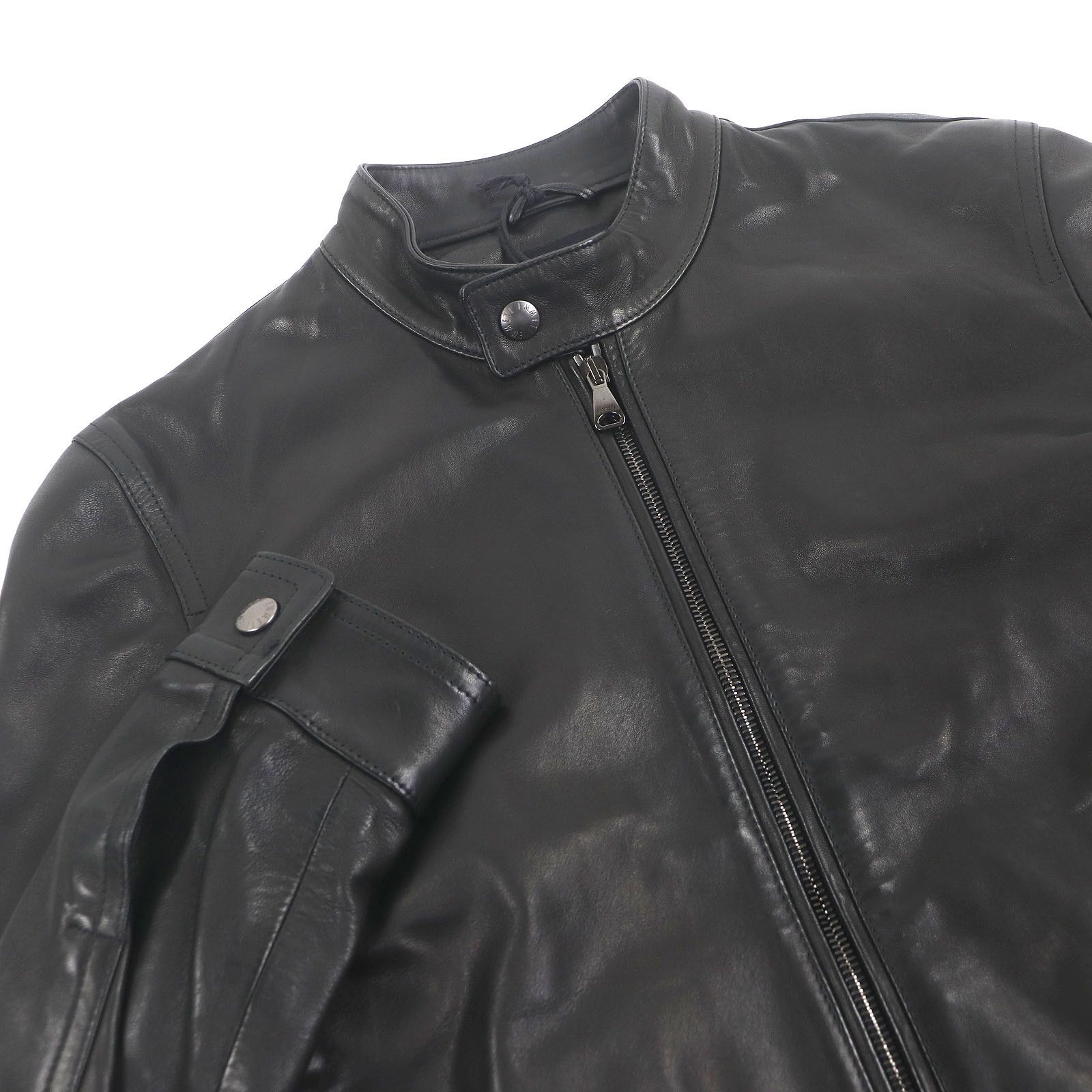 Other Other EMMETI JURI Nappa Leather Single Rider Jacket Leather Outerwear DUTY FREE for USA Size ONE SIZE - 2 Thumbnail