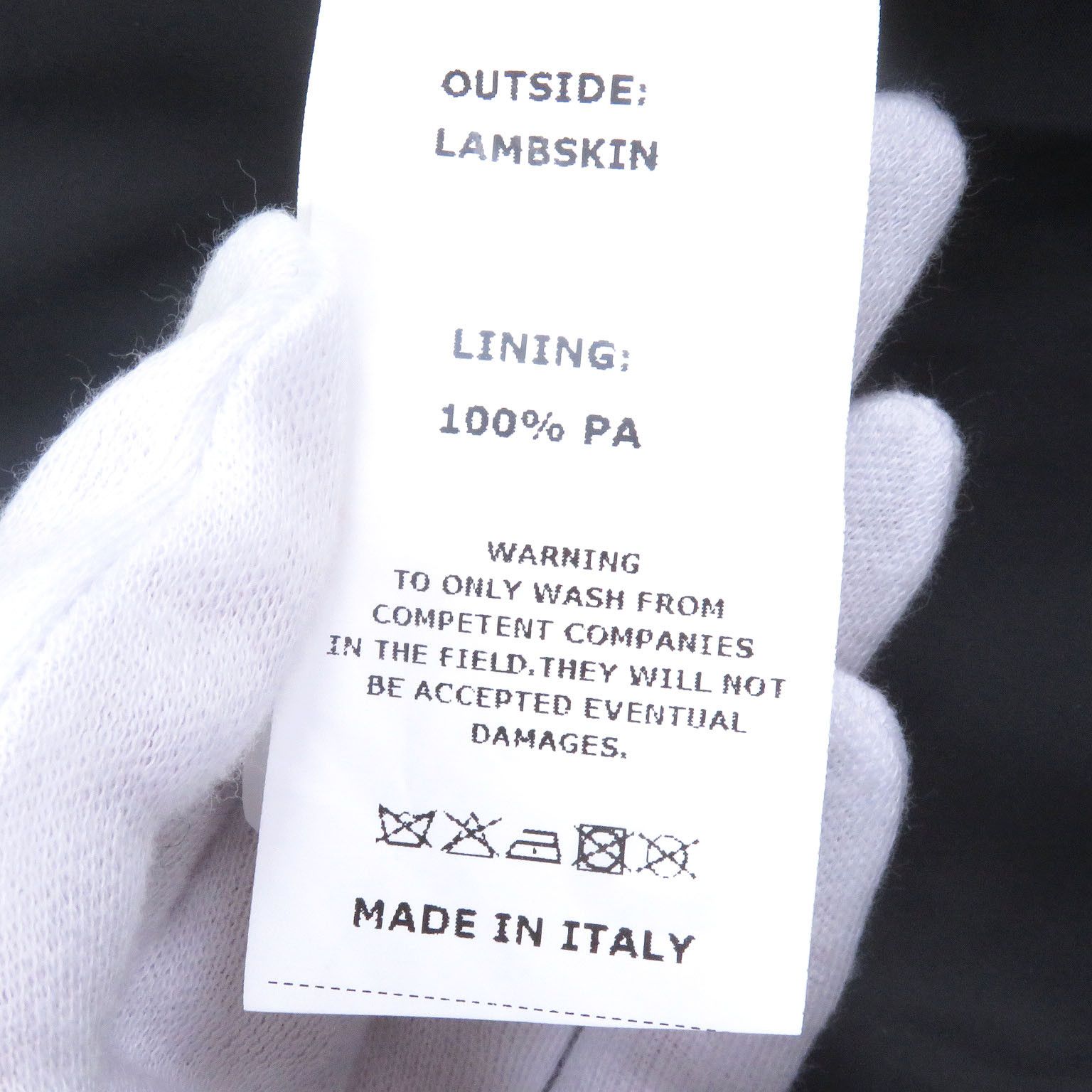 Other Other EMMETI JURI Nappa Leather Single Rider Jacket Leather Outerwear DUTY FREE for USA Size ONE SIZE - 9 Thumbnail