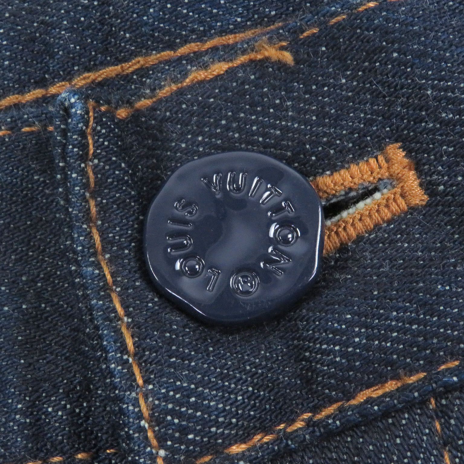 Louis Vuitton Louis Vuitton Louis Vuitton Denim Pants Denim Jeans DUTY FREE for USA Size ONE SIZE - 6 Thumbnail