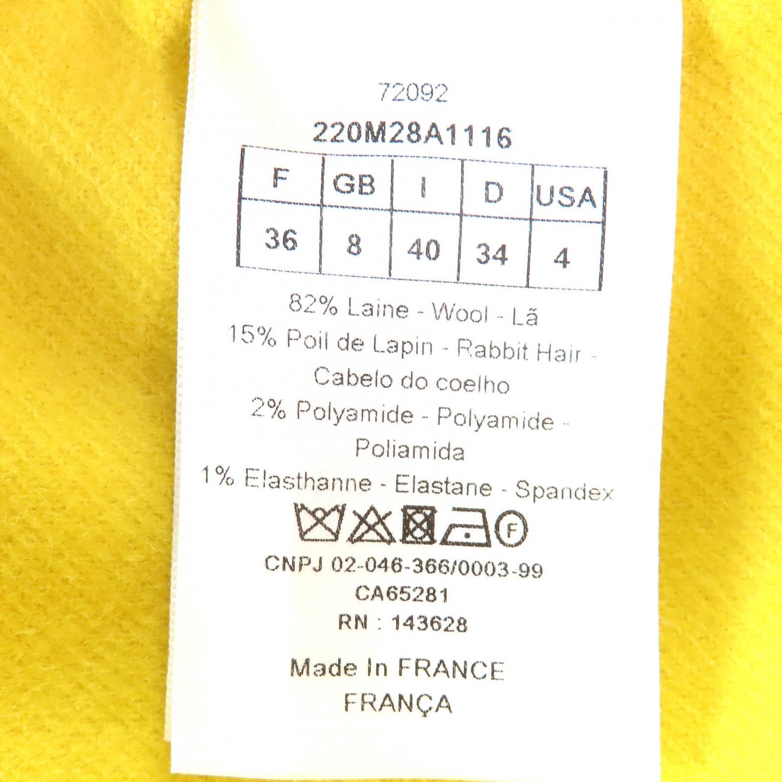 Dior Dior Christian Dior Double-breasted Coat Others Outerwear 220M28A1116 DUTY FREE for USA Size ONE SIZE - 9 Thumbnail