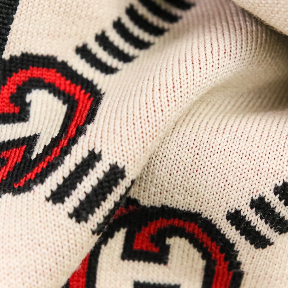 Gucci Gucci Gucci Interlocking GG Reversible Knit Short Sleeve Top Cotton Tops 678310 DUTY FREE for USA Size ONE SIZE - 12 Thumbnail