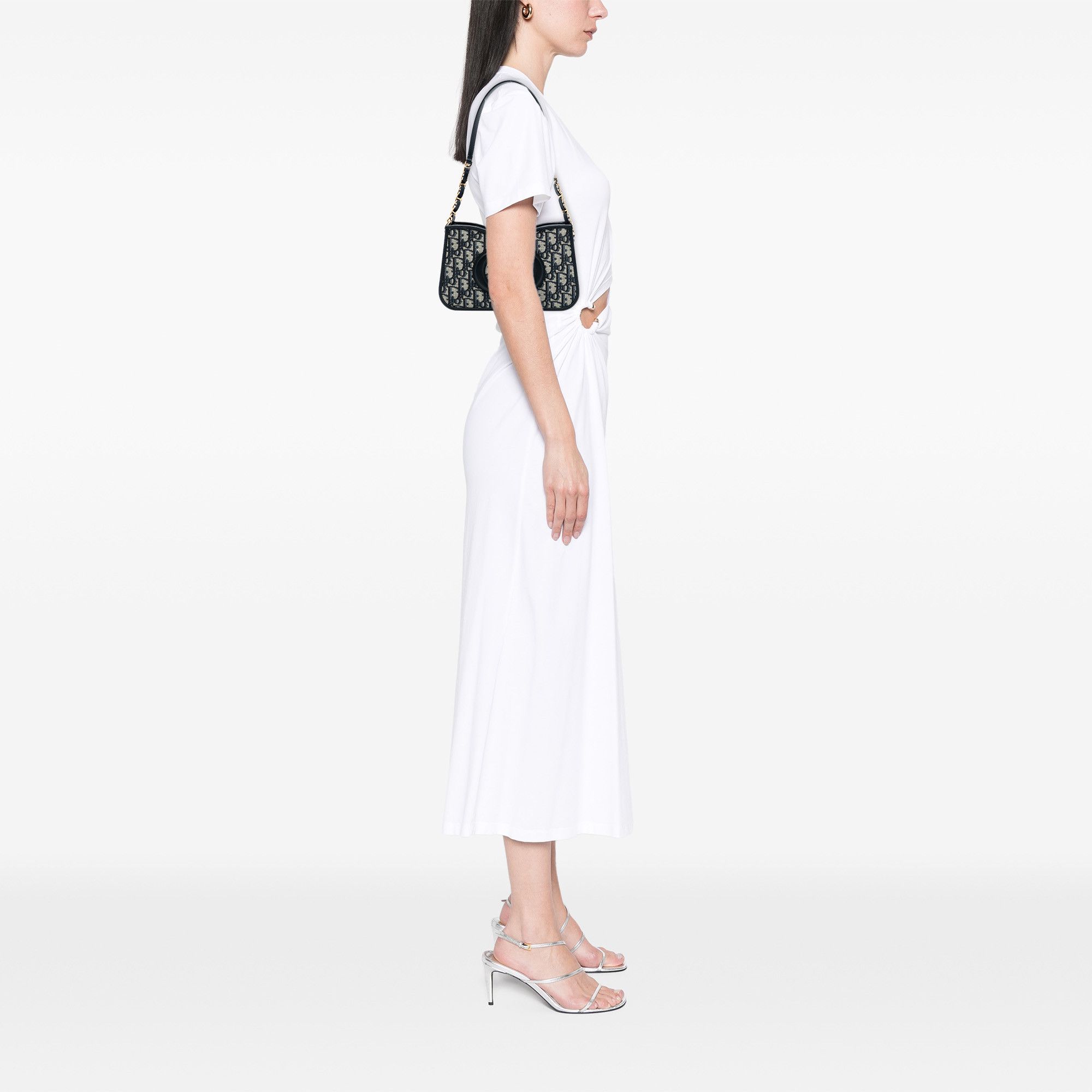 Dior Dior Mini Oblique Canvas CD Signature Hobo Size ONE SIZE - 7 Thumbnail