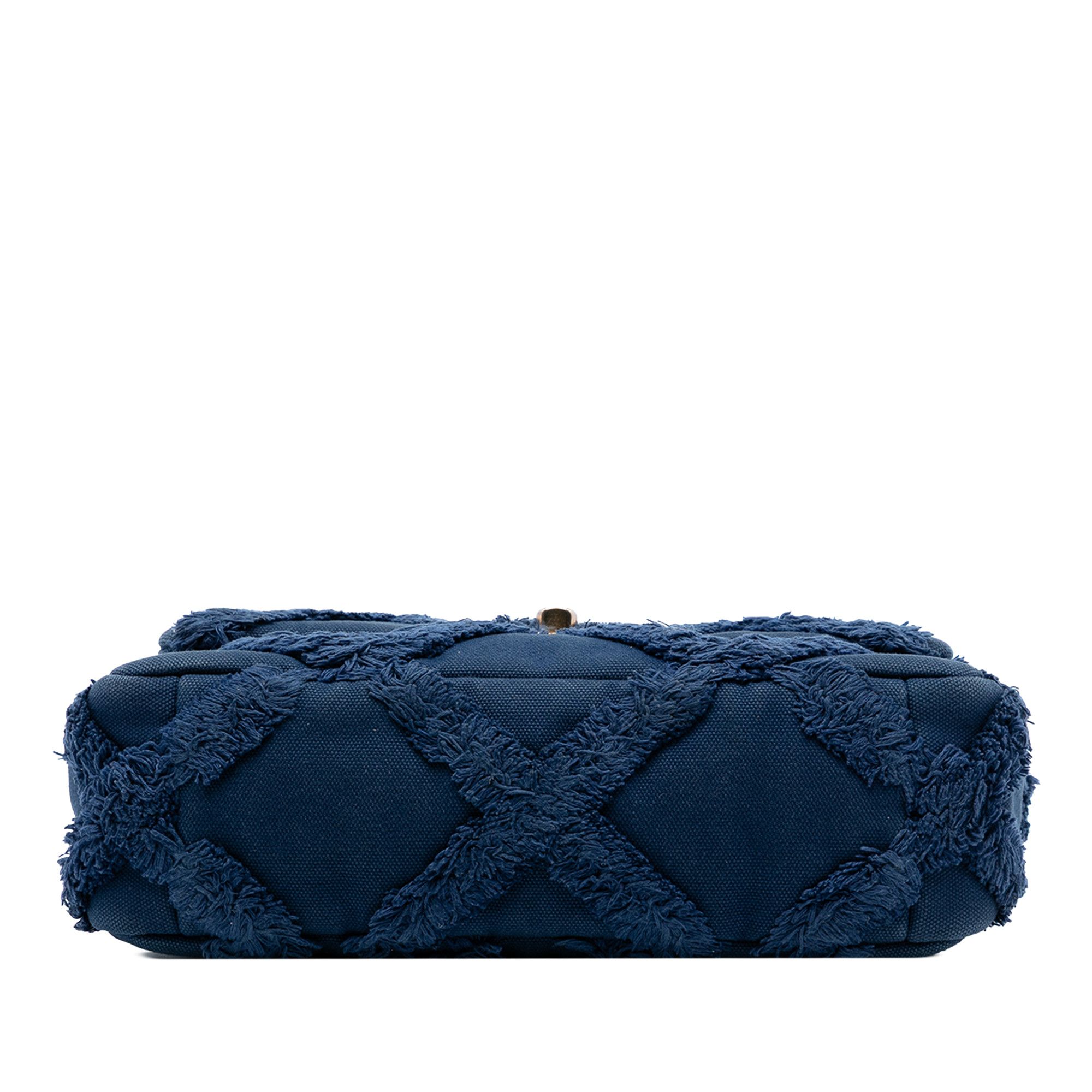 Chanel Chanel Medium Canvas and Cotton 19 Flap Size ONE SIZE - 3 Thumbnail