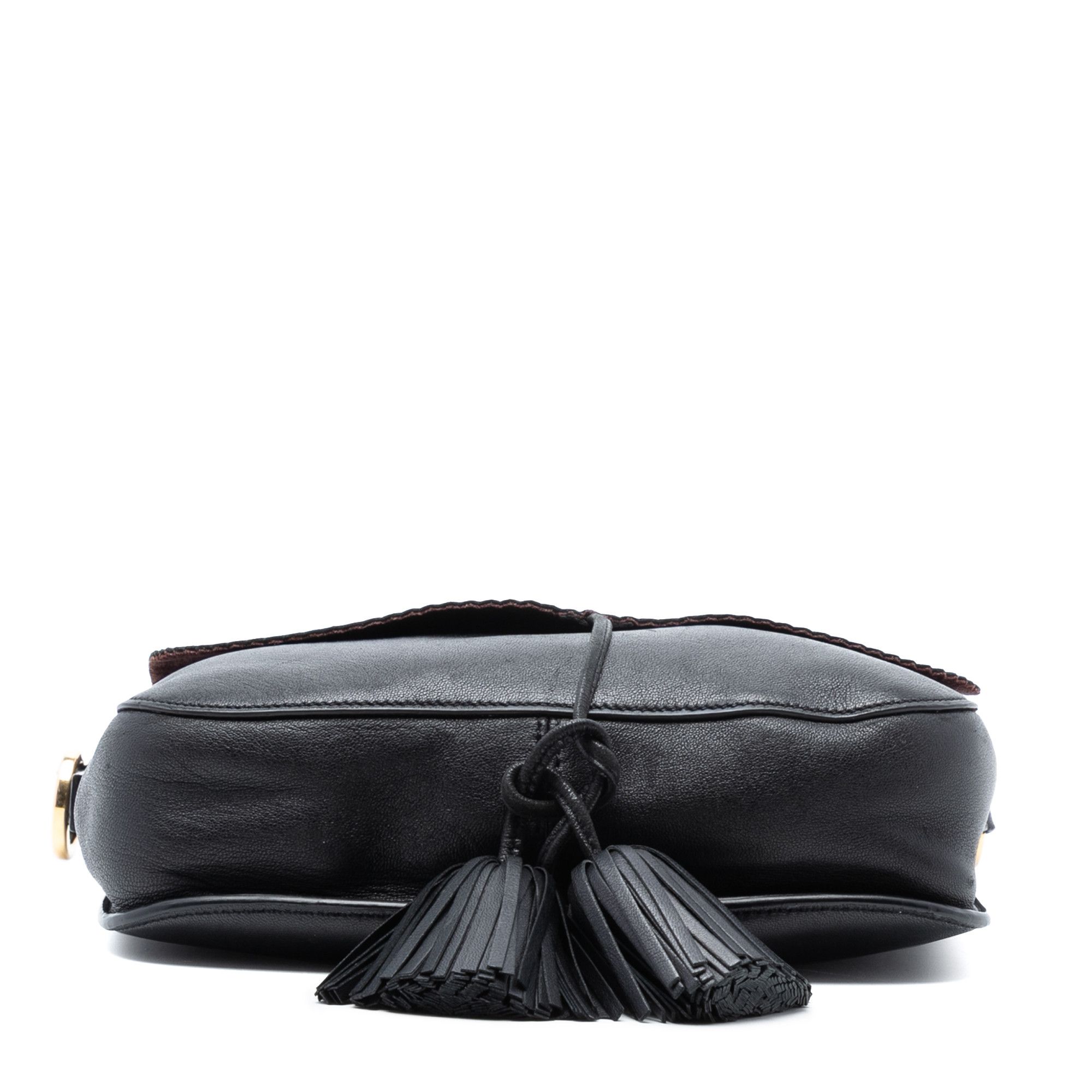 Loewe LOEWE Leather Anagram Tassel Crossbody Size ONE SIZE - 3 Thumbnail