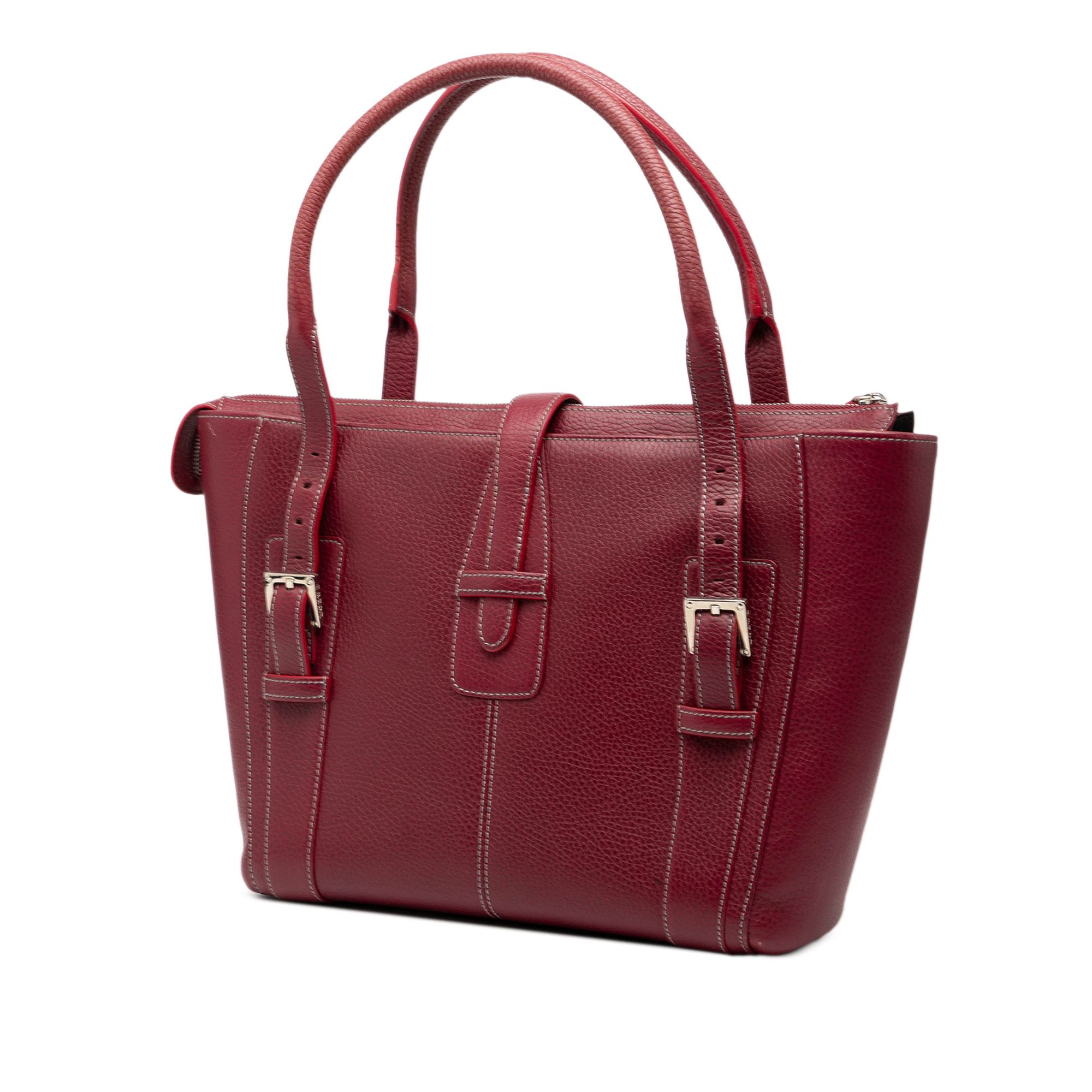 Loewe LOEWE Leather Senda Handbag Size ONE SIZE - 2 Thumbnail