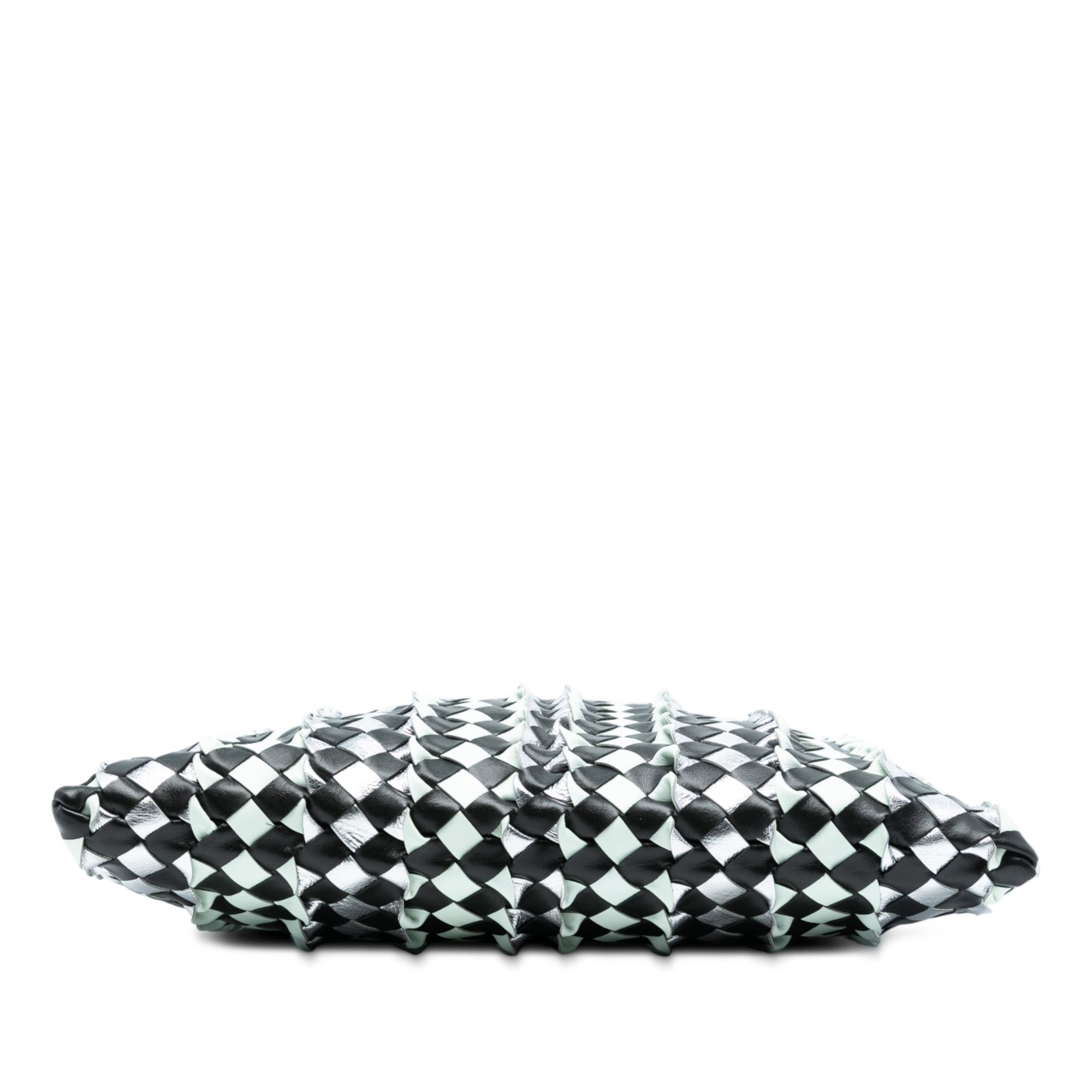 Bottega Veneta Bottega Veneta Small Bicolor Calfskin Intrecciato Hop Hobo Size ONE SIZE - 3 Thumbnail