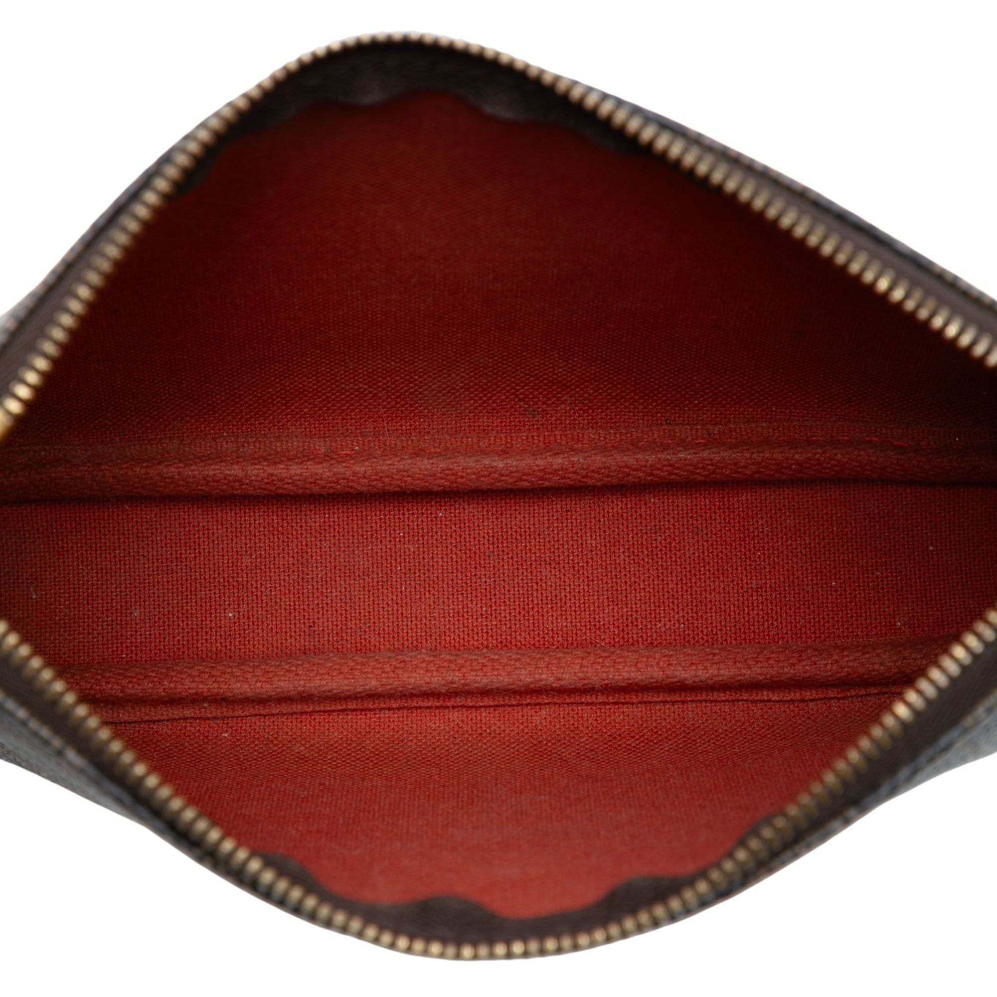 Louis Vuitton Louis Vuitton Damier Ebene Mini Pochette Accessoires Size ONE SIZE - 4 Thumbnail