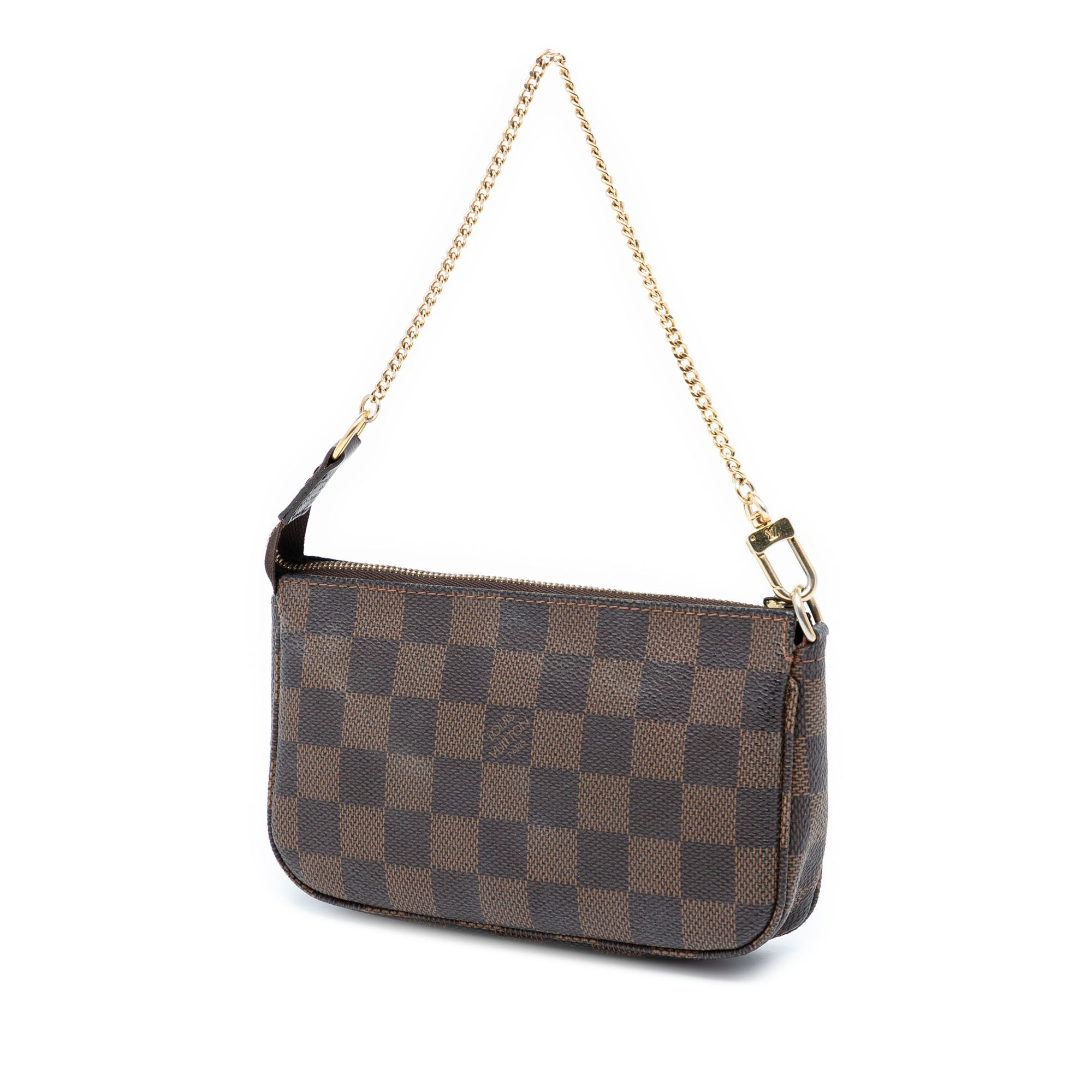 Louis Vuitton Louis Vuitton Damier Ebene Mini Pochette Accessoires Size ONE SIZE - 2 Thumbnail