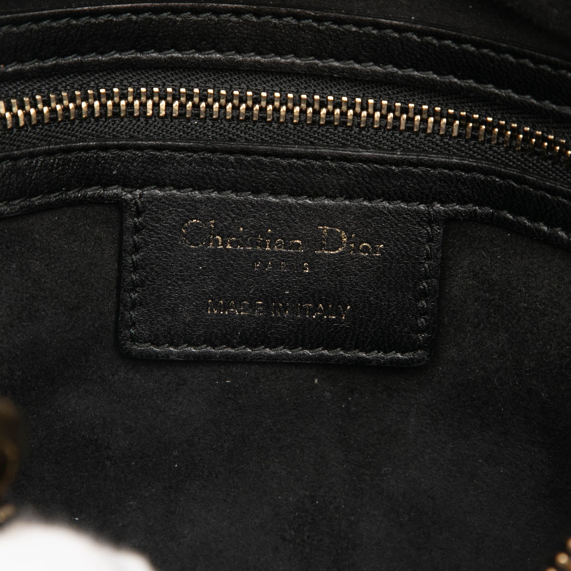 Dior Dior Medium Lambskin Cannage Studded Supple Lady Dior Size ONE SIZE - 5 Thumbnail