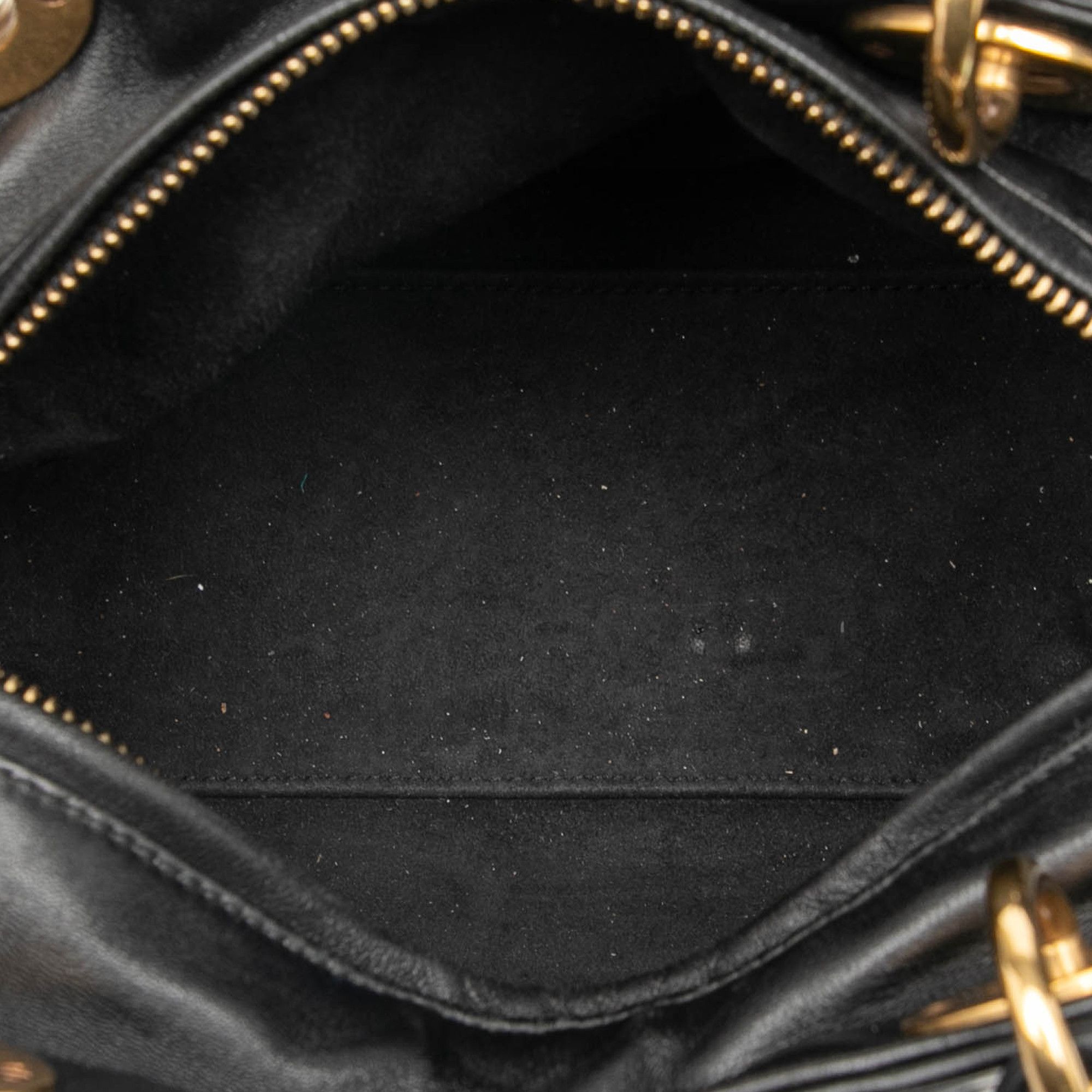 Dior Dior Medium Lambskin Cannage Studded Supple Lady Dior Size ONE SIZE - 4 Thumbnail